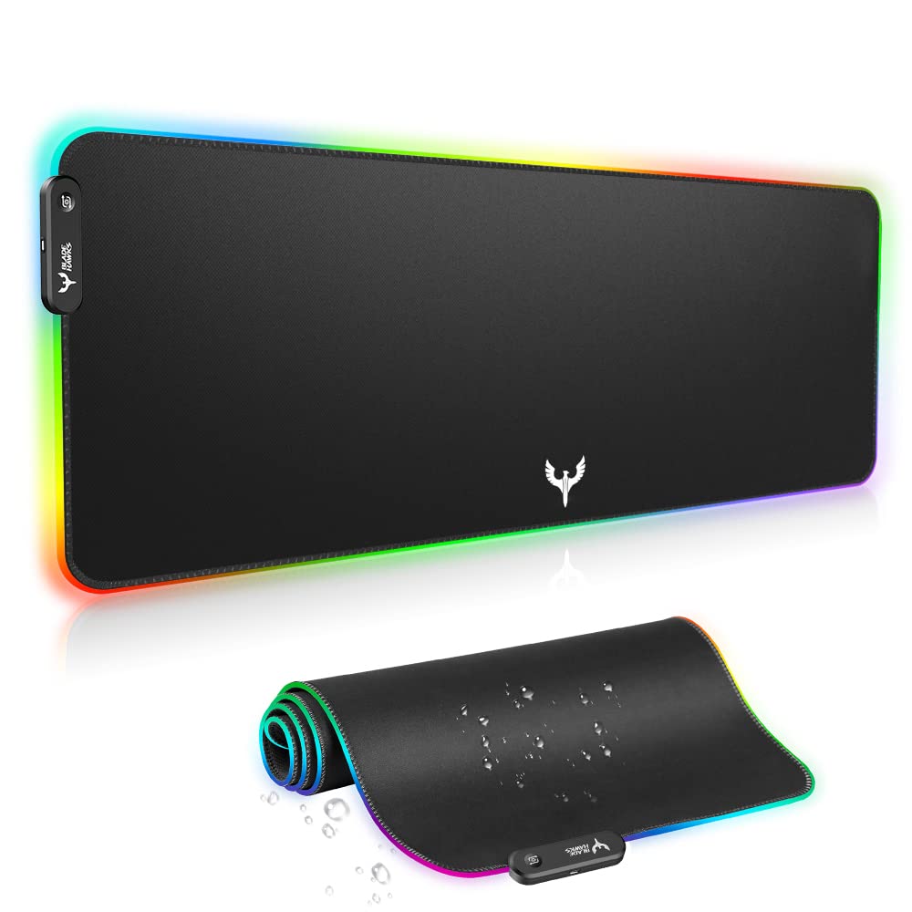 BladeHawks Extra Large RGB Gaming Mouse Pad