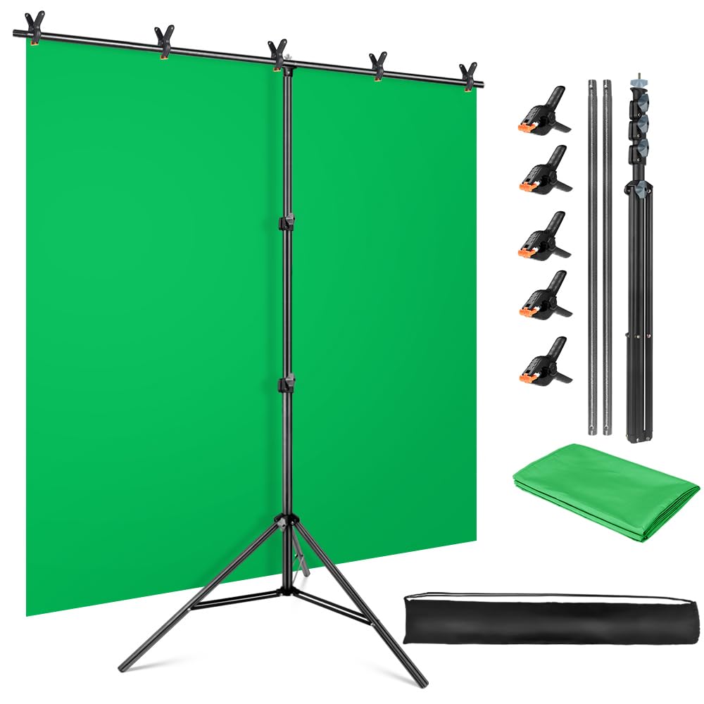 Green Screen Backdrop Kit with Stand
