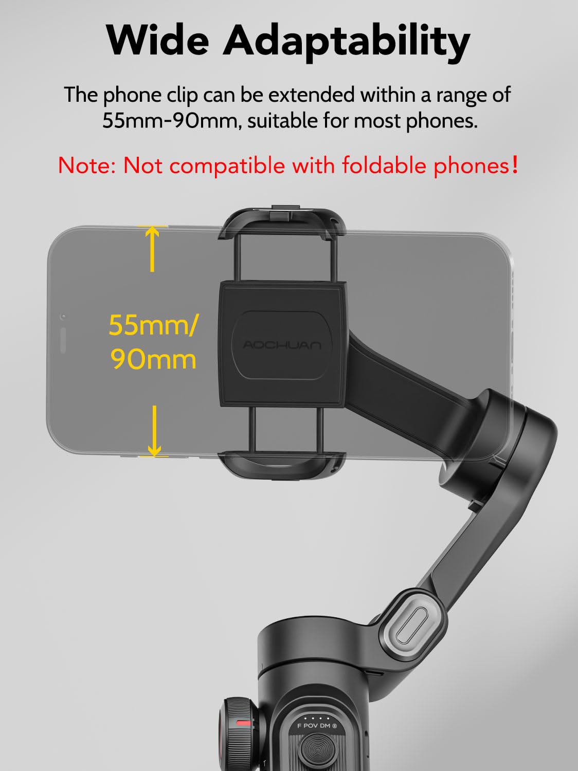 AOCHUAN Gimbal Stabilizer for Smartphone