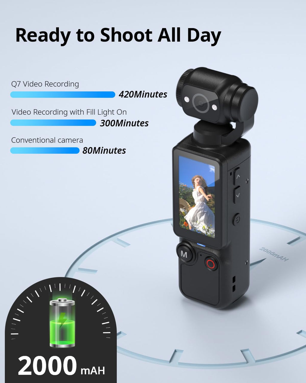 W&O Pocket Vlogging Camera