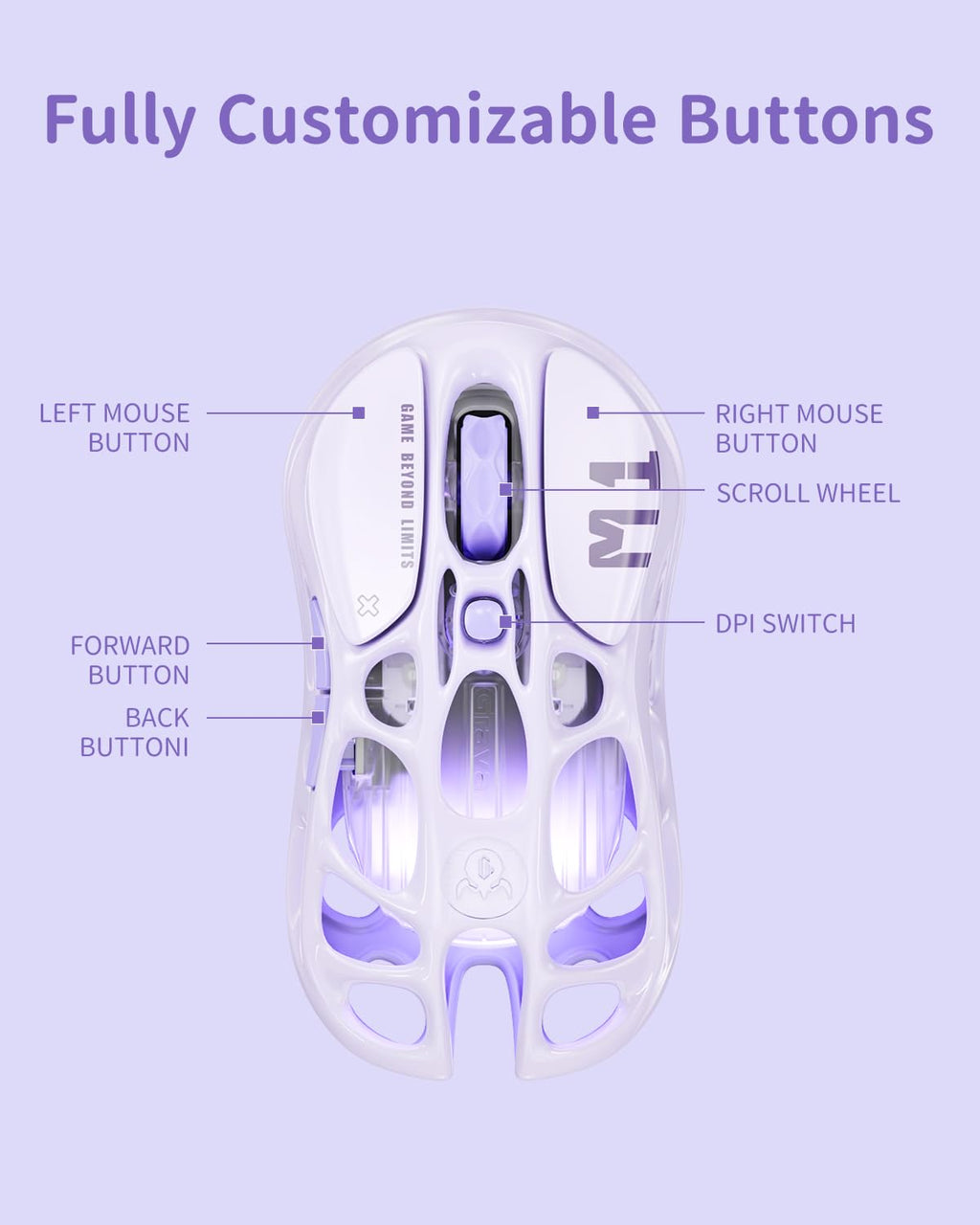 GravaStar Mercury M1 Pro Wireless Gaming Mouse