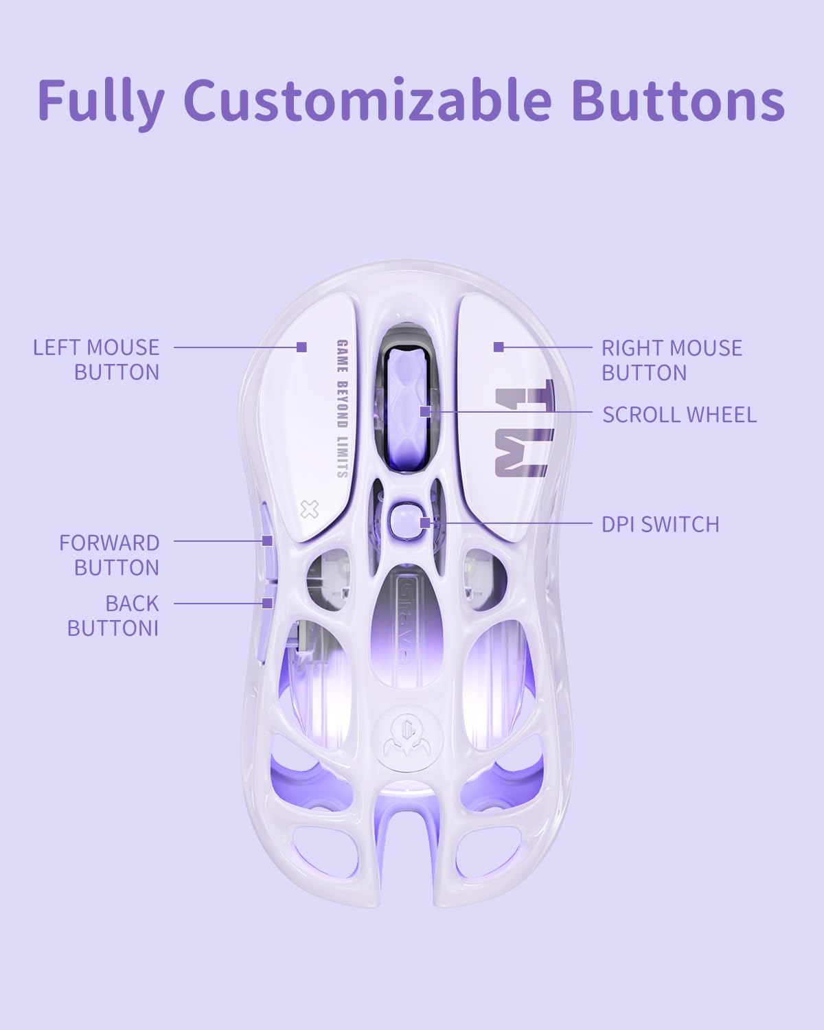 GravaStar Mercury M1 Pro Wireless Gaming Mouse