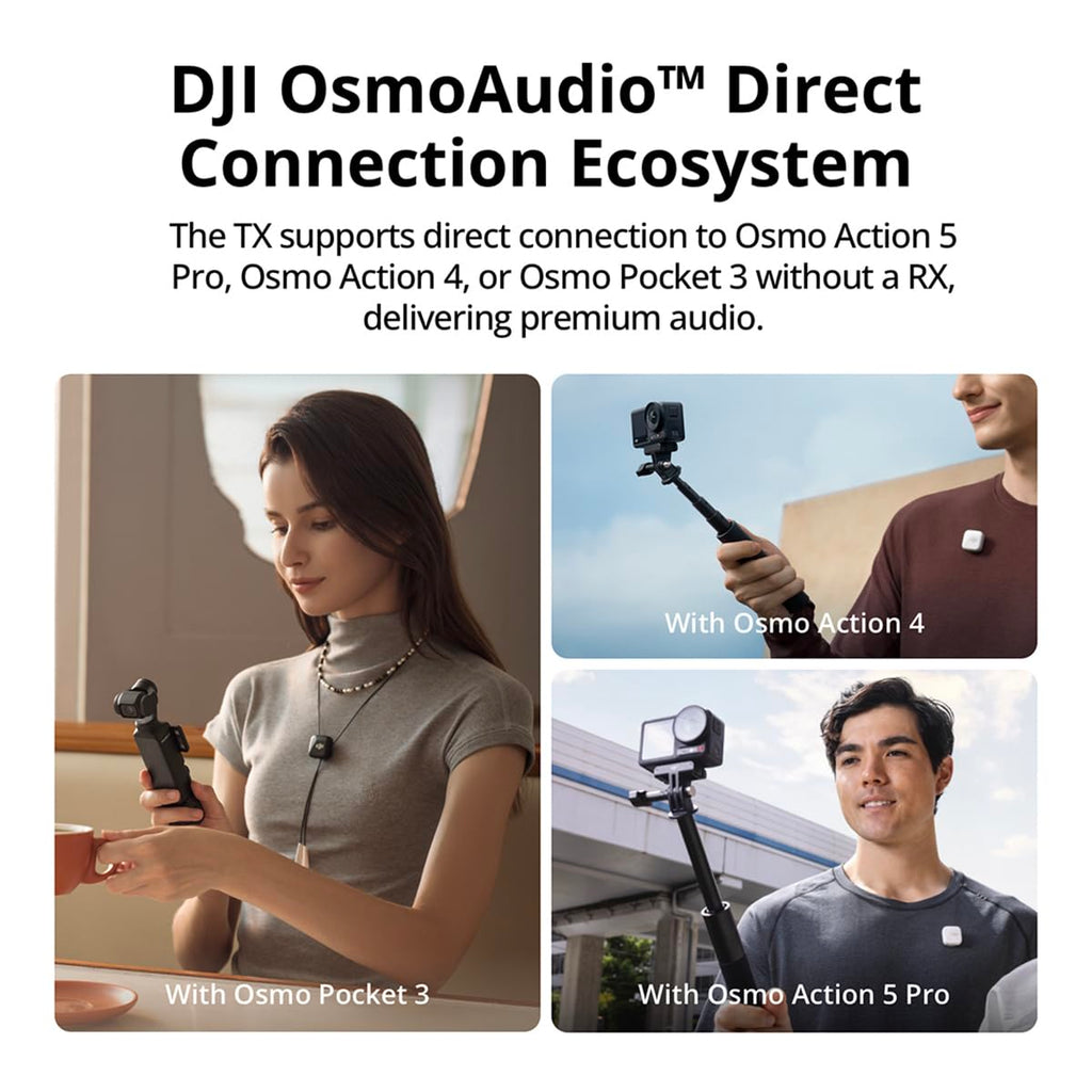 DJI Mic Mini Wireless Lavalier Microphone