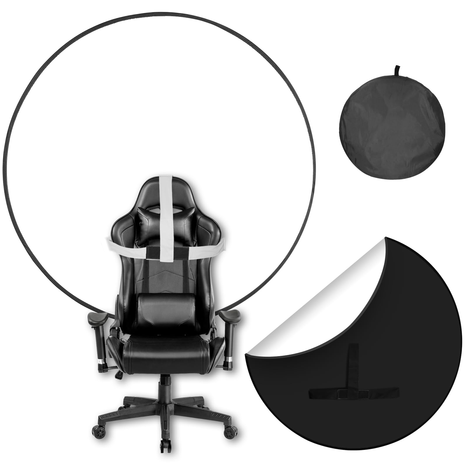 Portable Green Screen Chair Backdrop