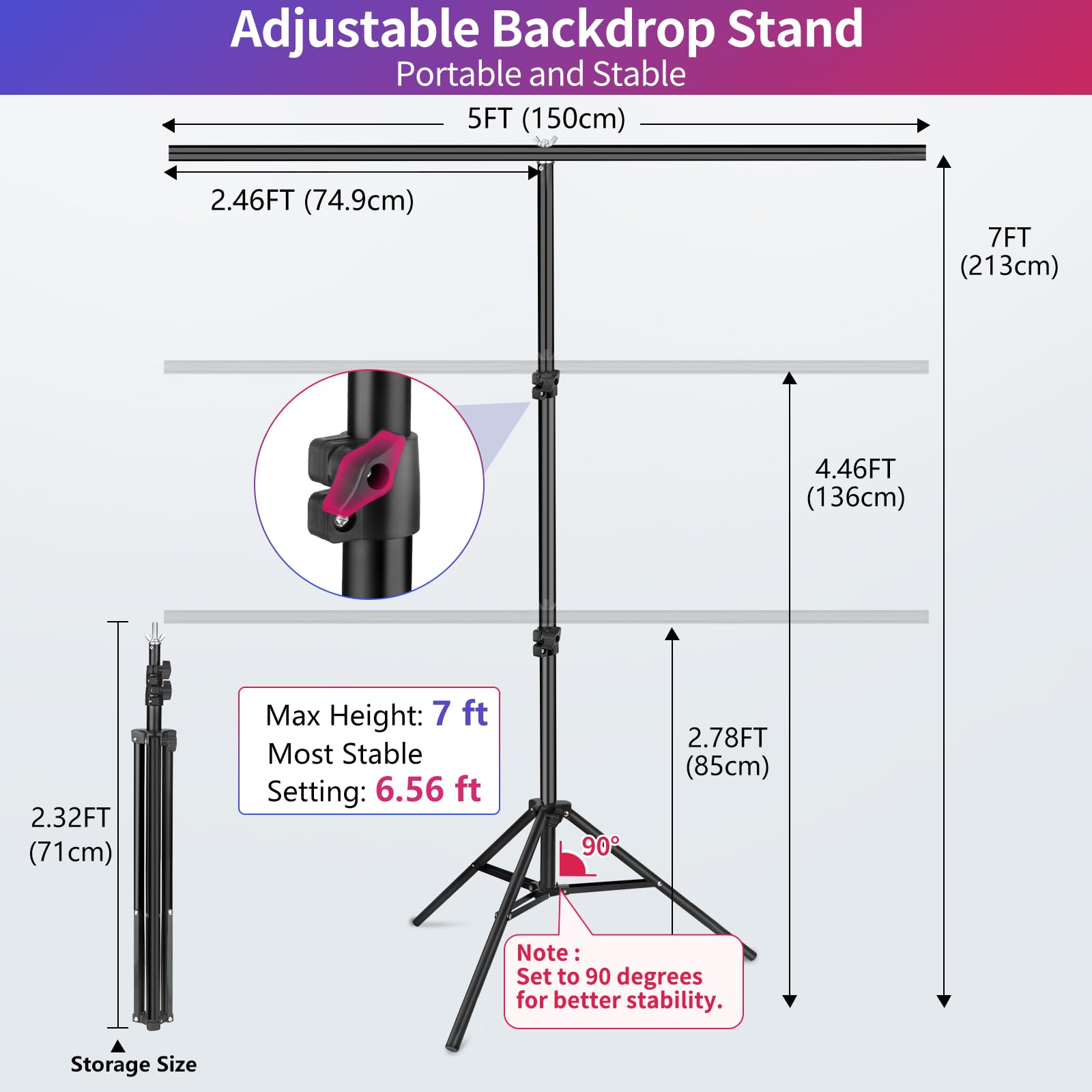Green Screen Backdrop Kit with Stand