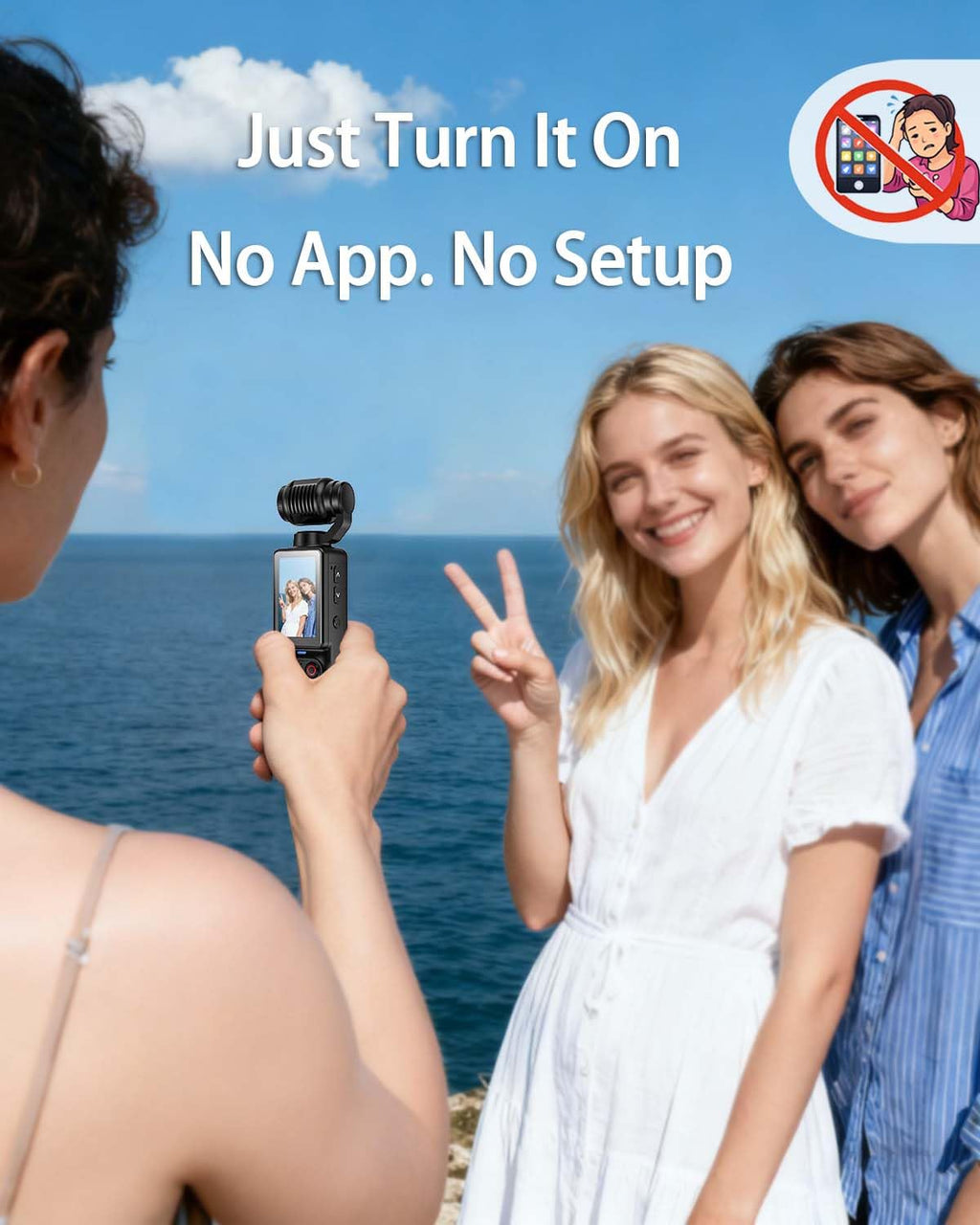 W&O Pocket Vlogging Camera