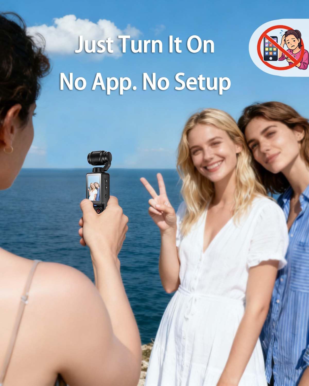 W&O Pocket Vlogging Camera