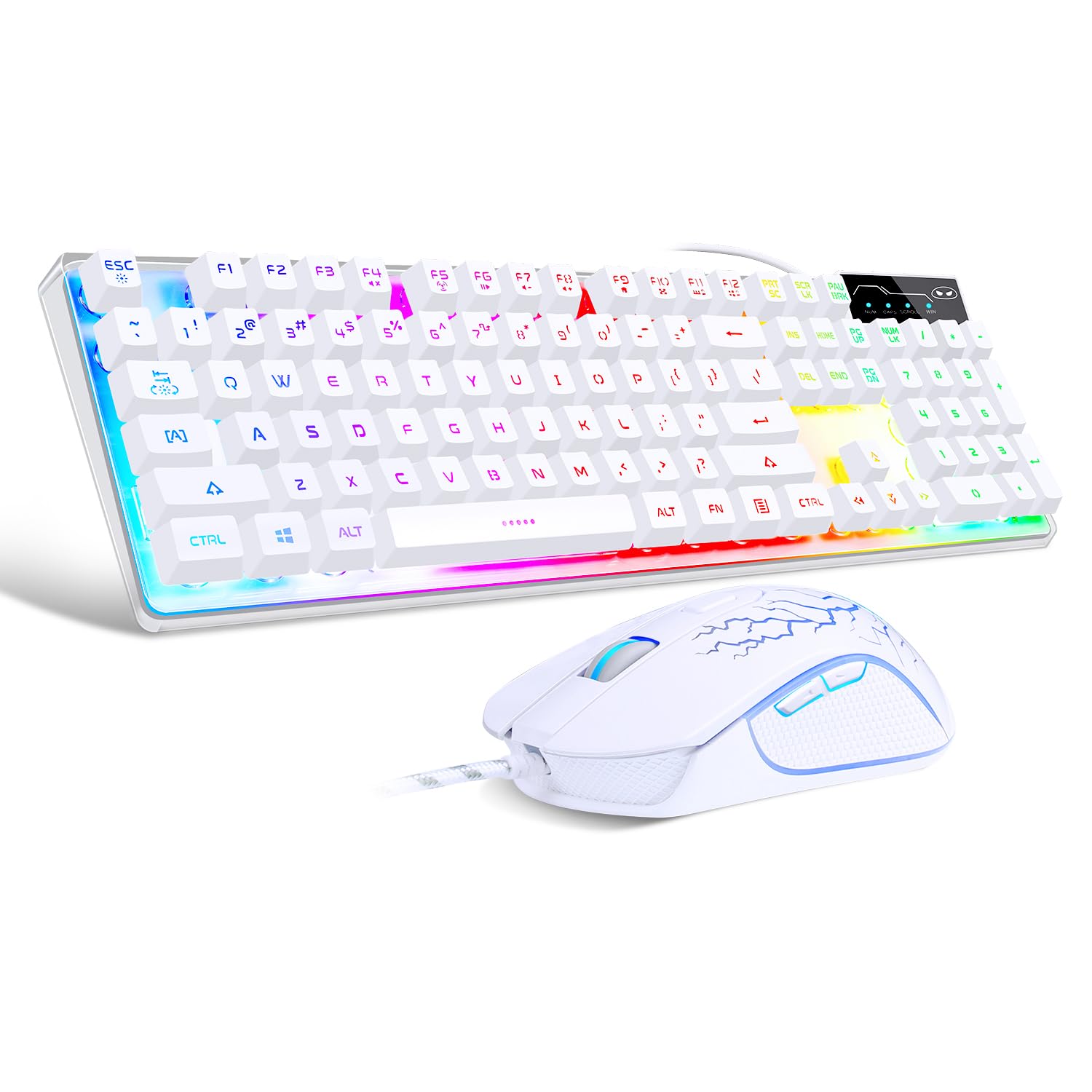 K1 RGB Gaming Keyboard and Mouse Combo