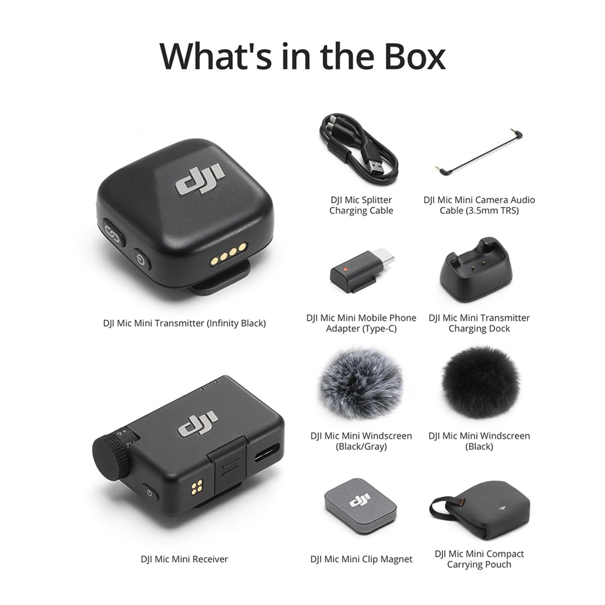 DJI Mic Mini Wireless Lavalier Microphone