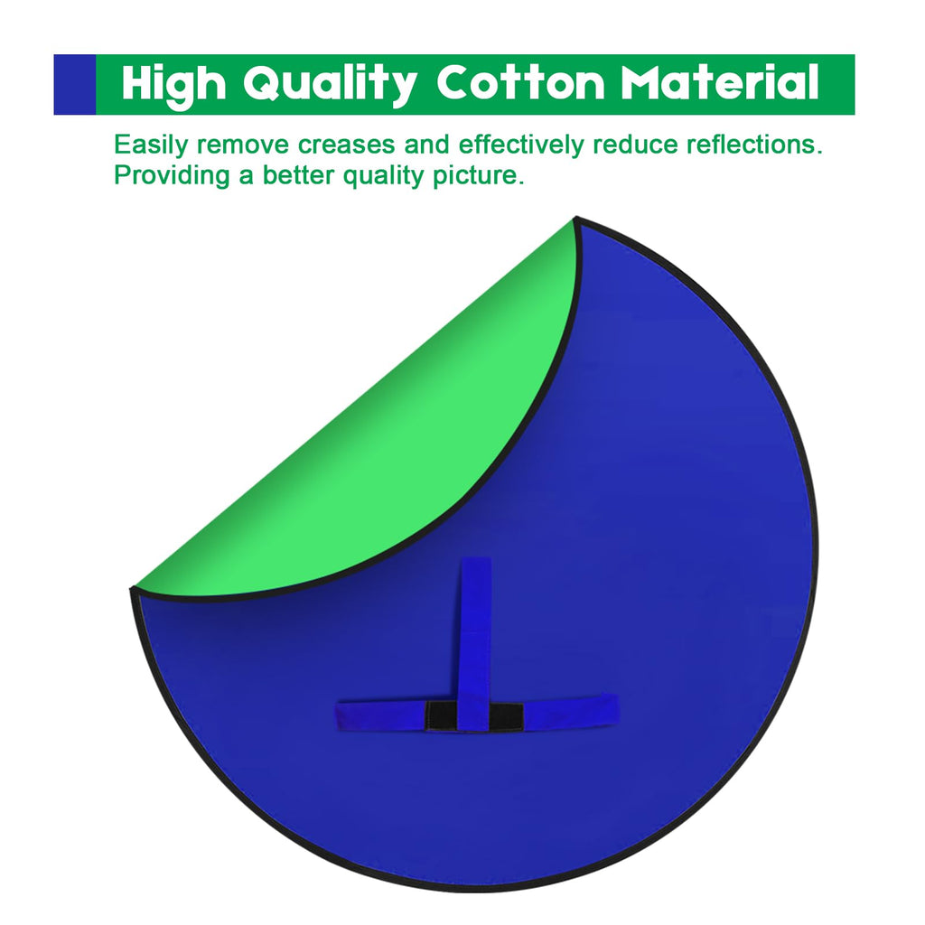 Portable Green Screen Chair Backdrop
