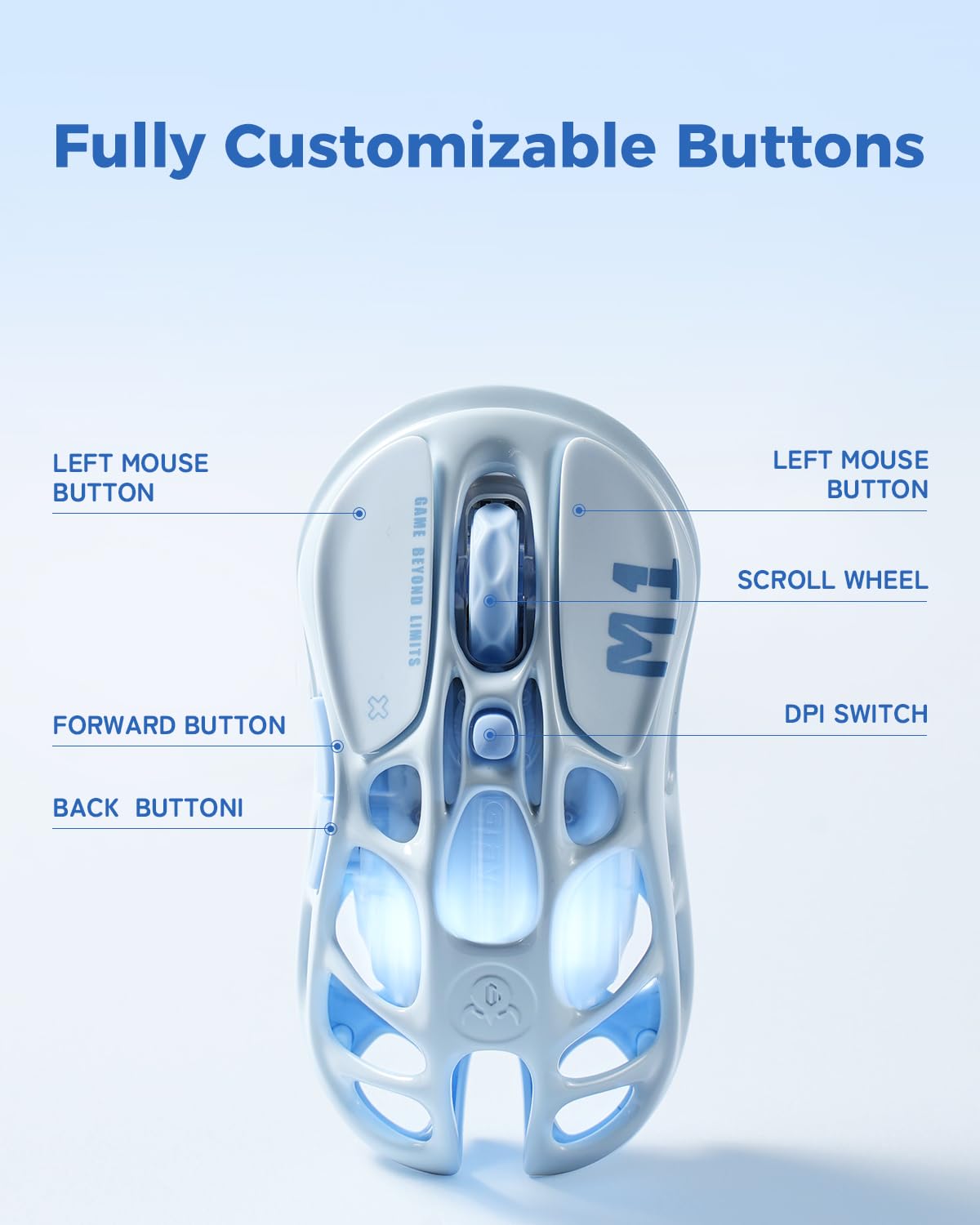 GravaStar Mercury M1 Pro Wireless Gaming Mouse
