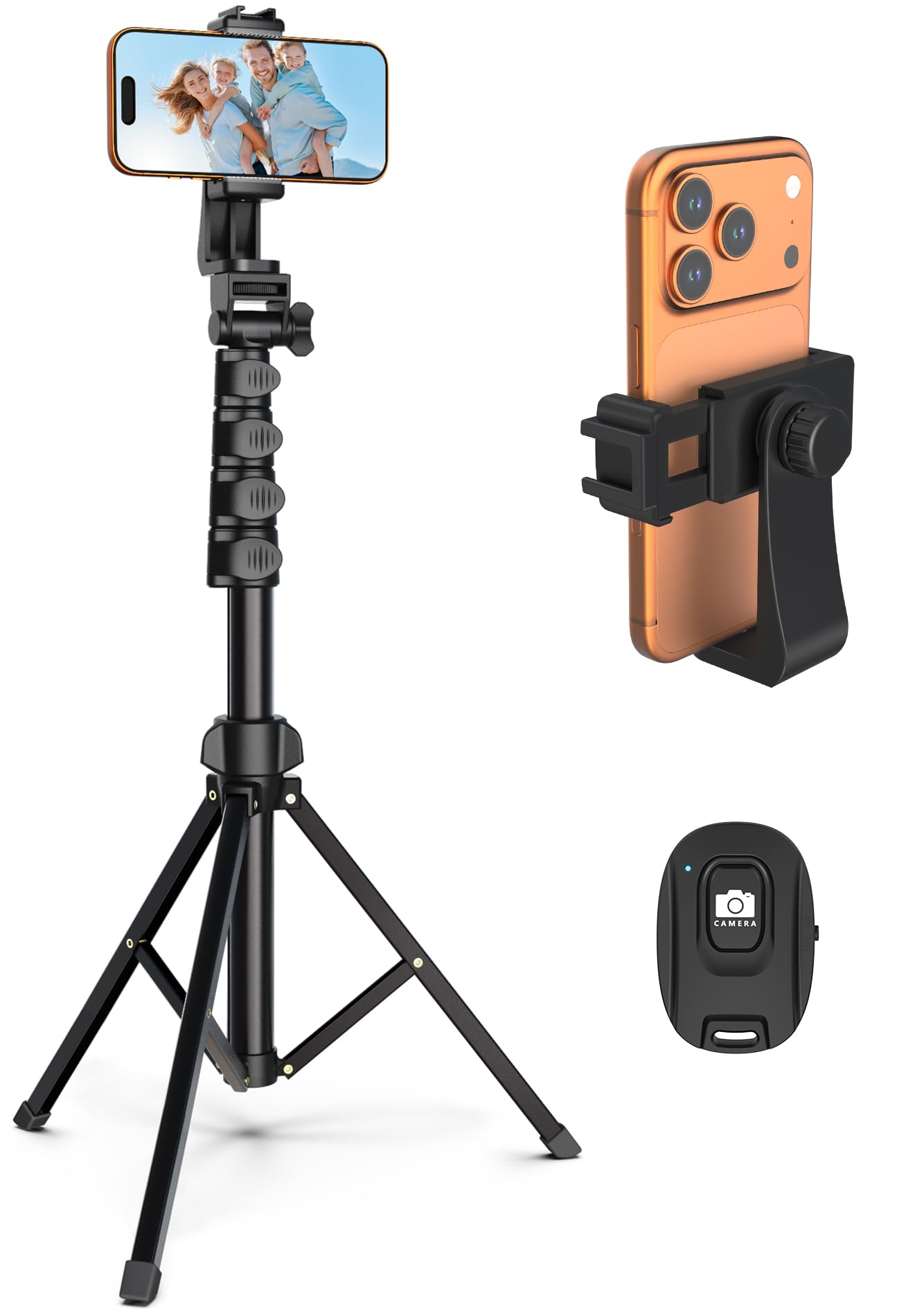 Liphisy 64" Phone & Camera Tripod