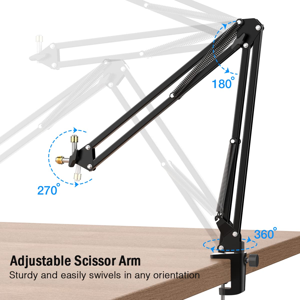 FIFINE Microphone Boom Arm BM38