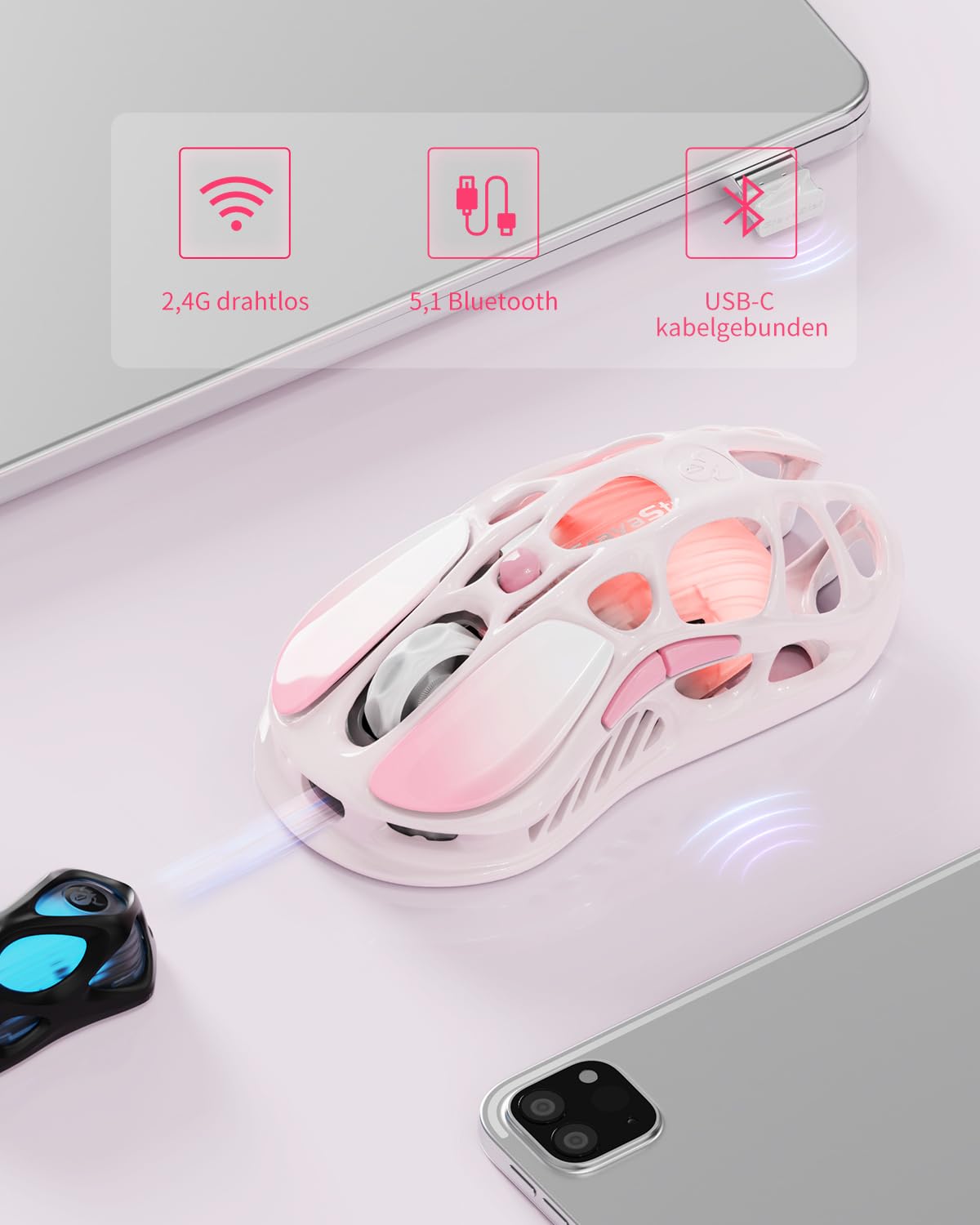 GravaStar Mercury M1 Pro Wireless Gaming Mouse