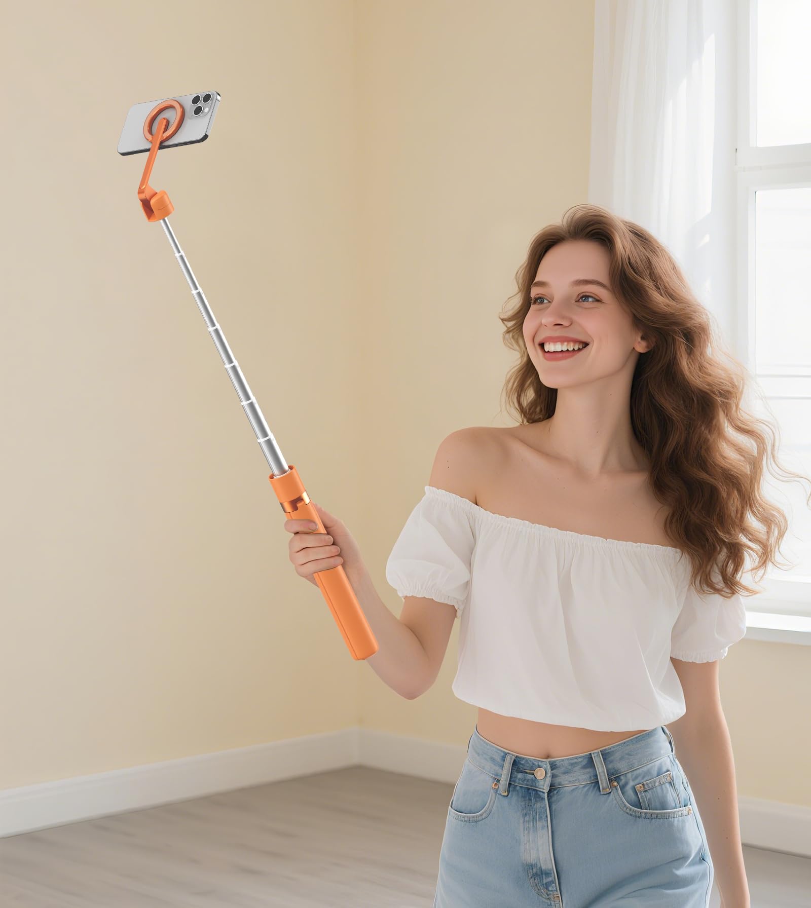 TONEOF Magnetic Selfie Stick Tripod