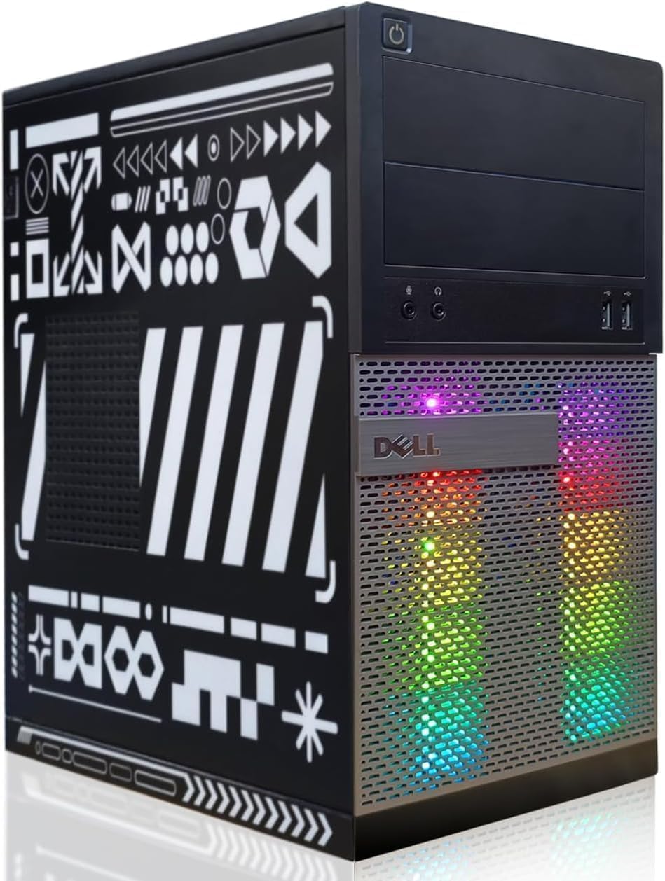 Dell Optiplex Desktop PC Bundle (Renewed)