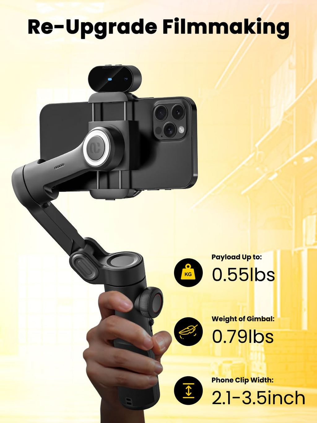 AOCHUAN Gimbal Stabilizer for Smartphone