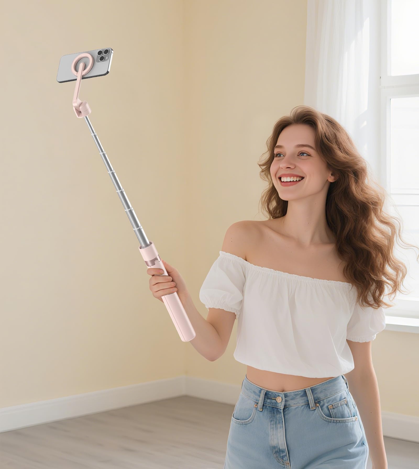 TONEOF Magnetic Selfie Stick Tripod