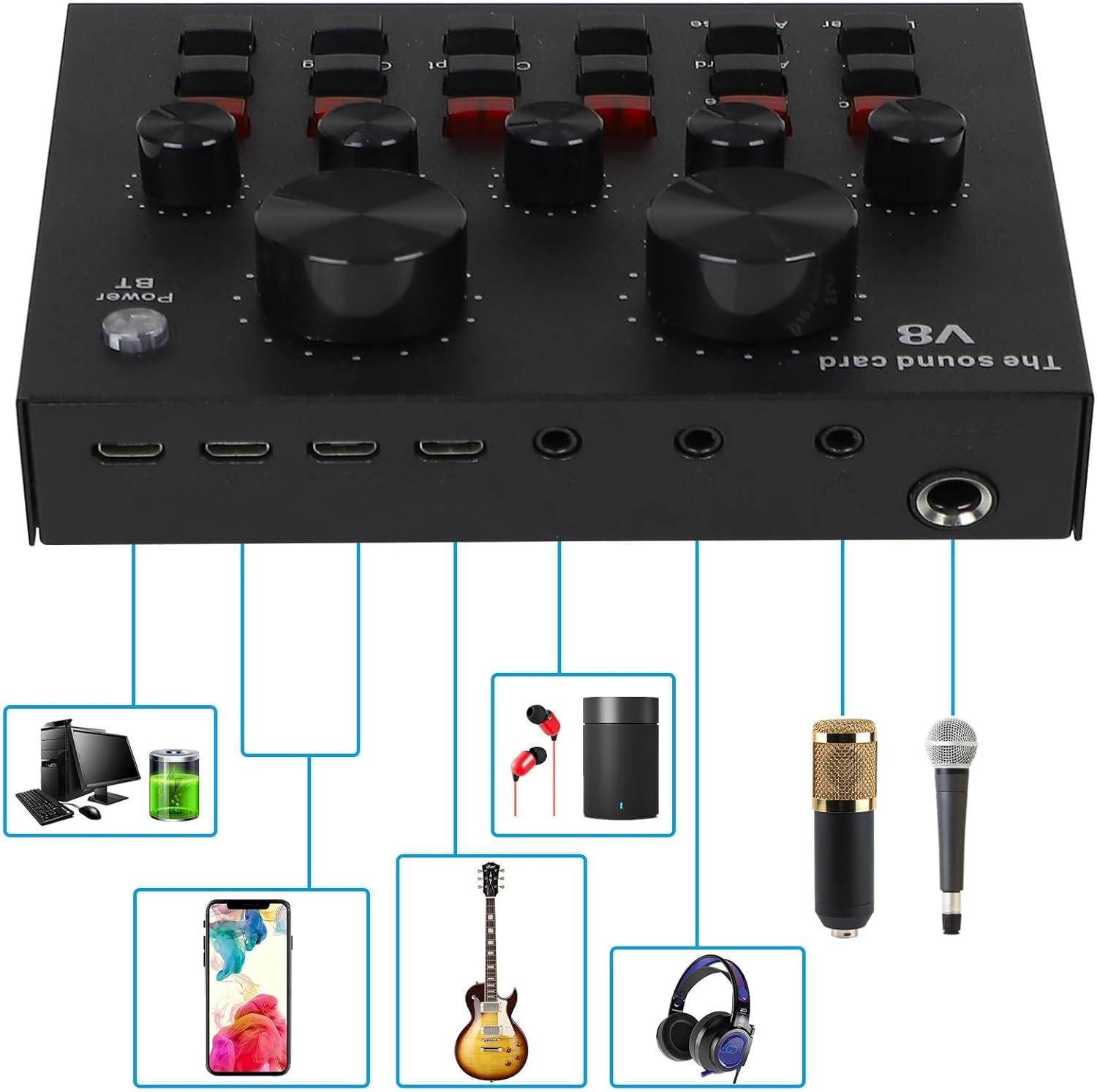 MorTime Condenser Microphone Bundle