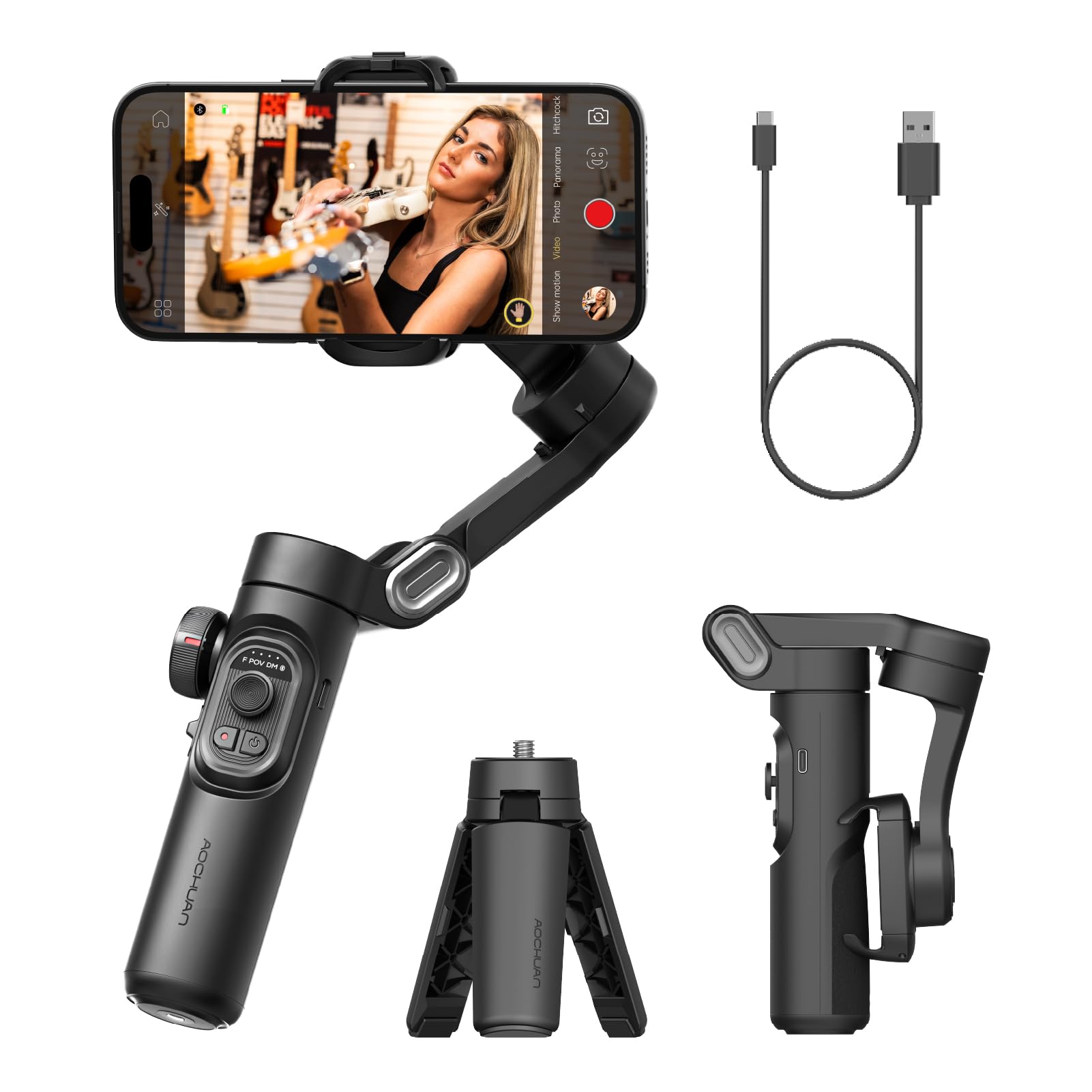 AOCHUAN Gimbal Stabilizer for Smartphone