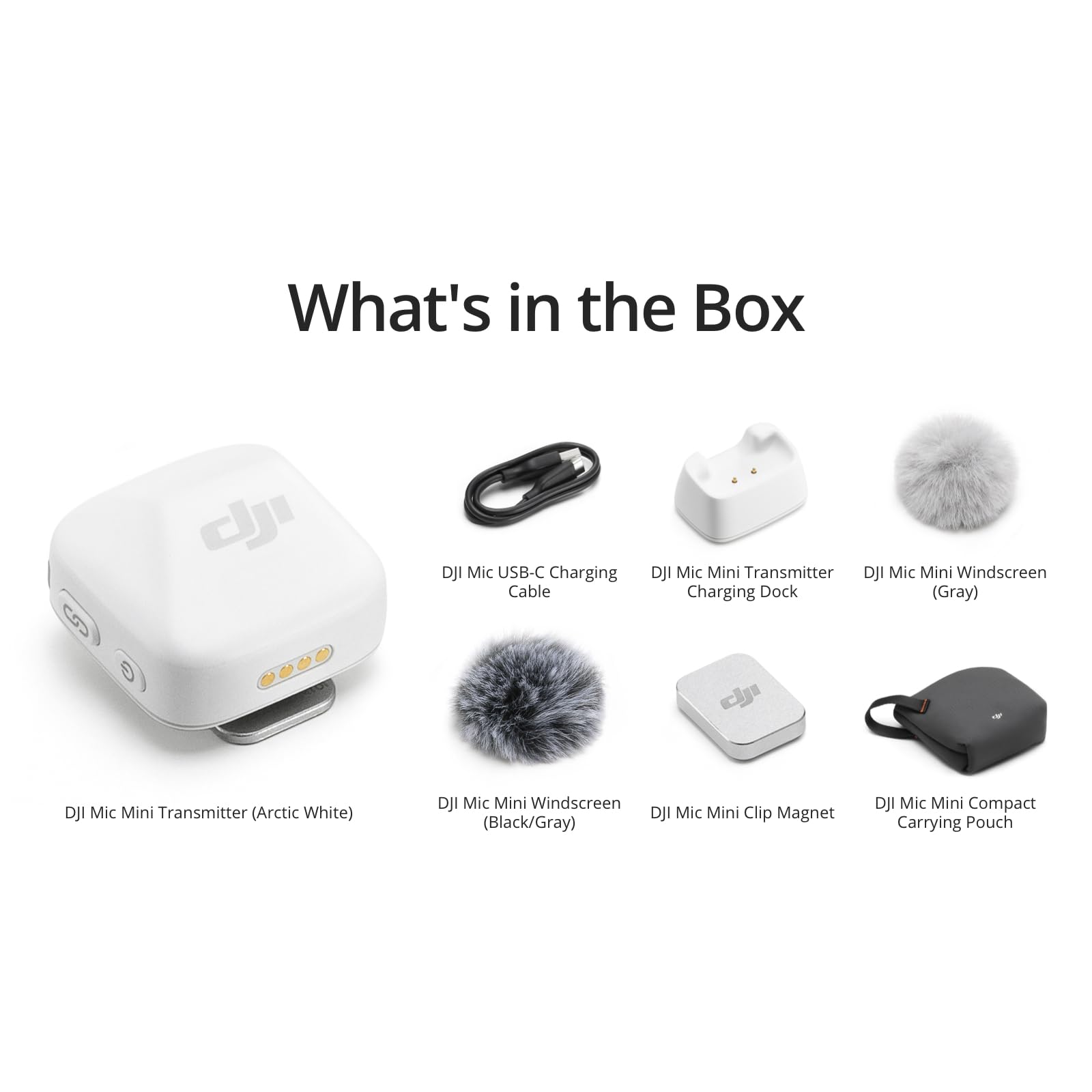 DJI Mic Mini Wireless Lavalier Microphone