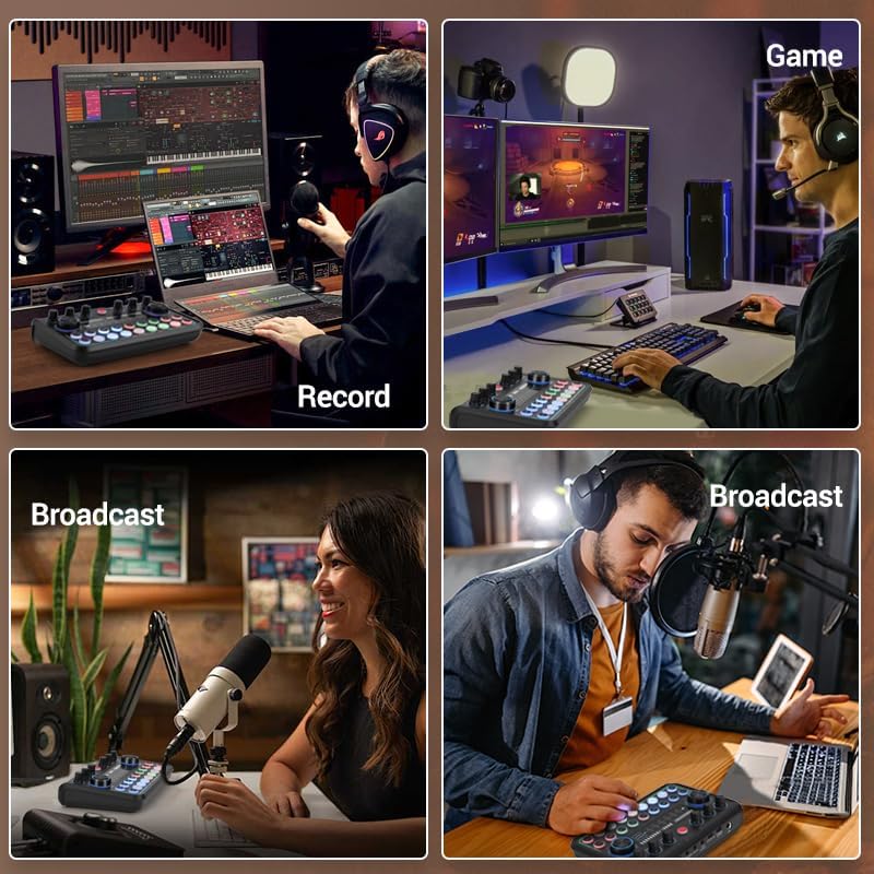 Znclces Podcast Equipment Bundle for 2