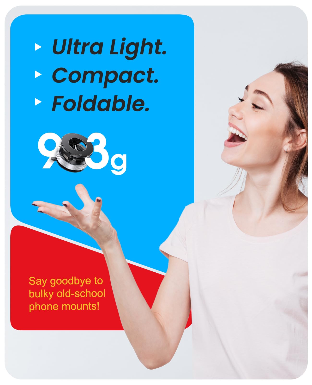 Jononser Magnetic Car Phone Mount