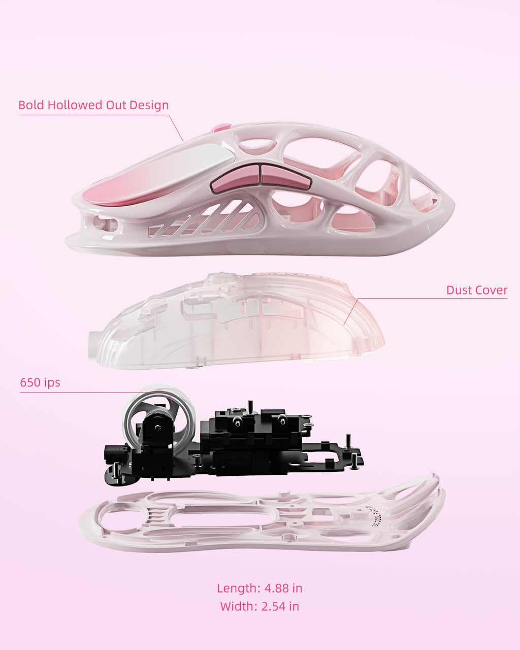 GravaStar Mercury M1 Pro Wireless Gaming Mouse