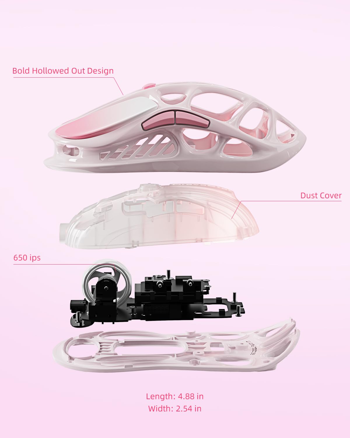 GravaStar Mercury M1 Pro Wireless Gaming Mouse