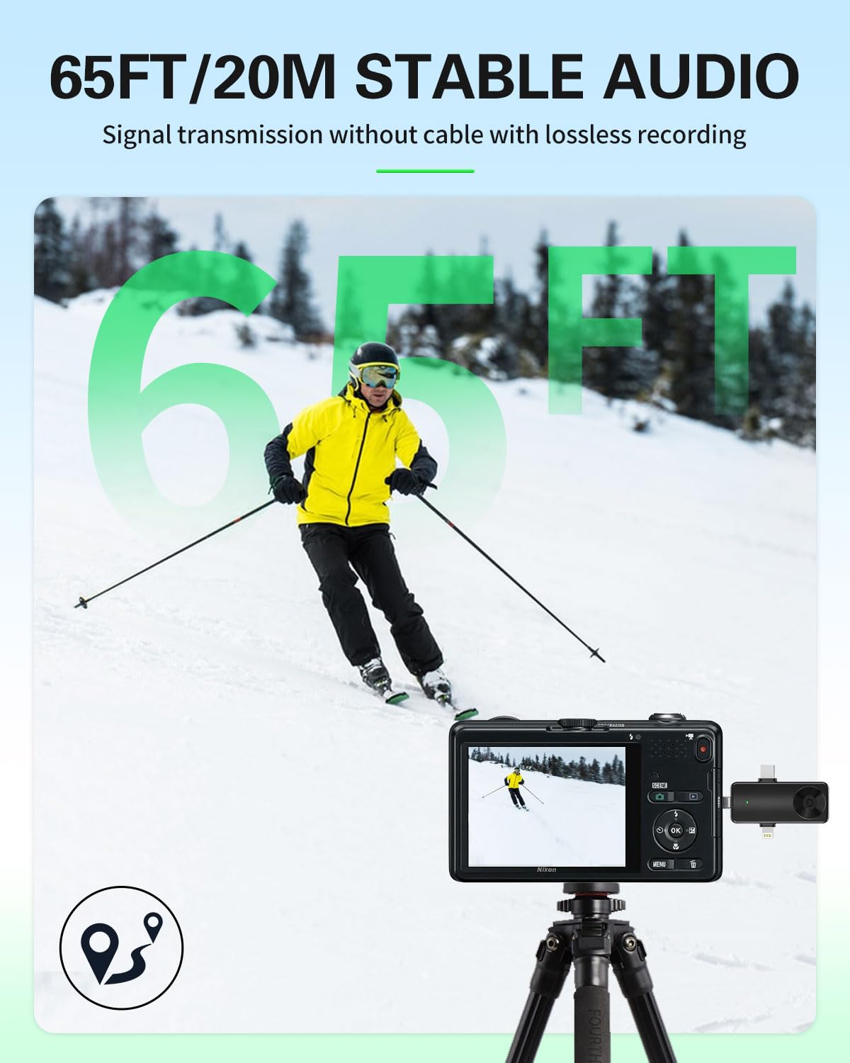 Wireless Lavalier Microphone 4-Pack