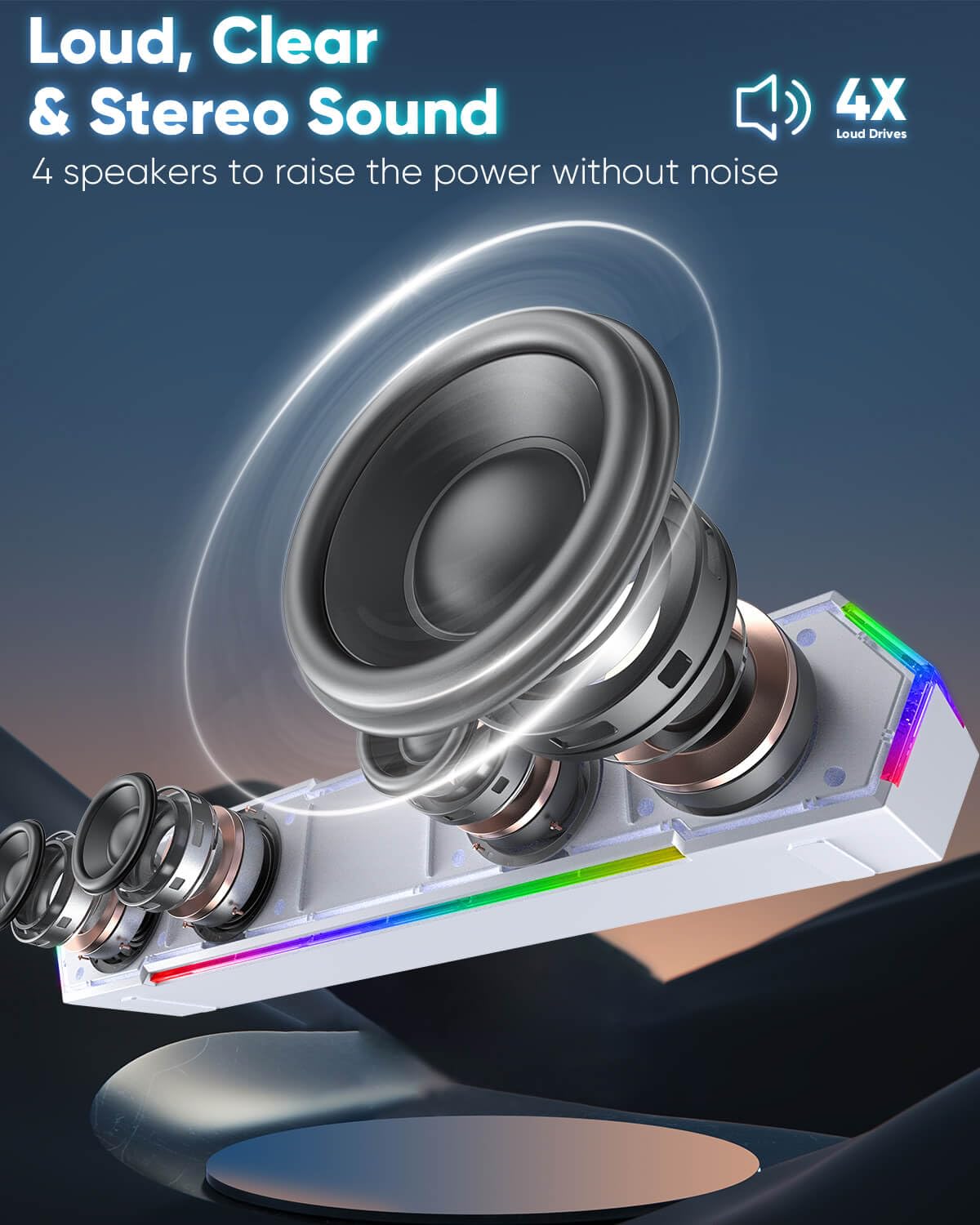 LENRUE G11 Computer Speakers