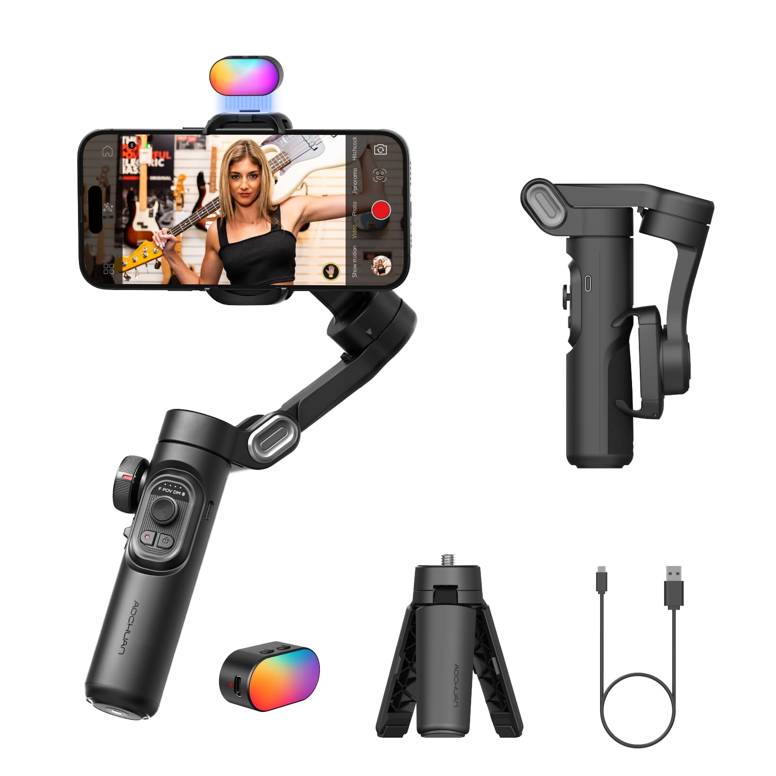 AOCHUAN Gimbal Stabilizer for Smartphone