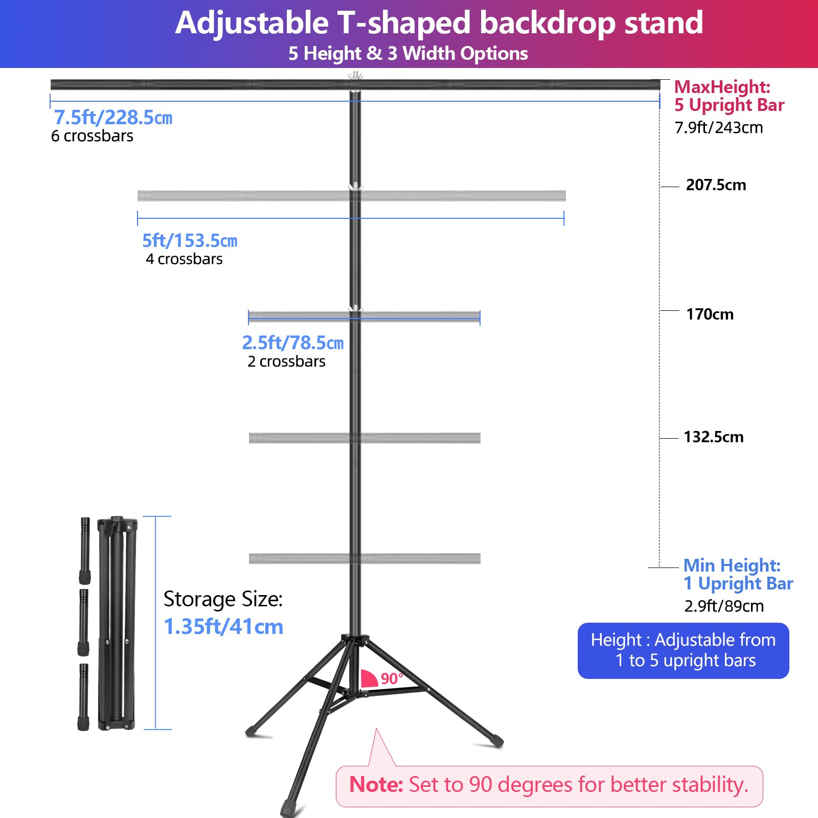 Green Screen Backdrop Kit with Stand