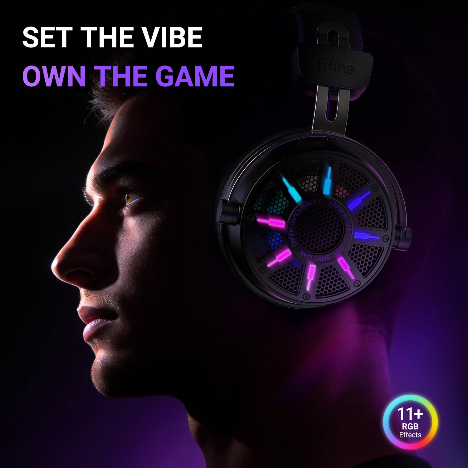 FIFINE Wired Open Back Gaming Headset