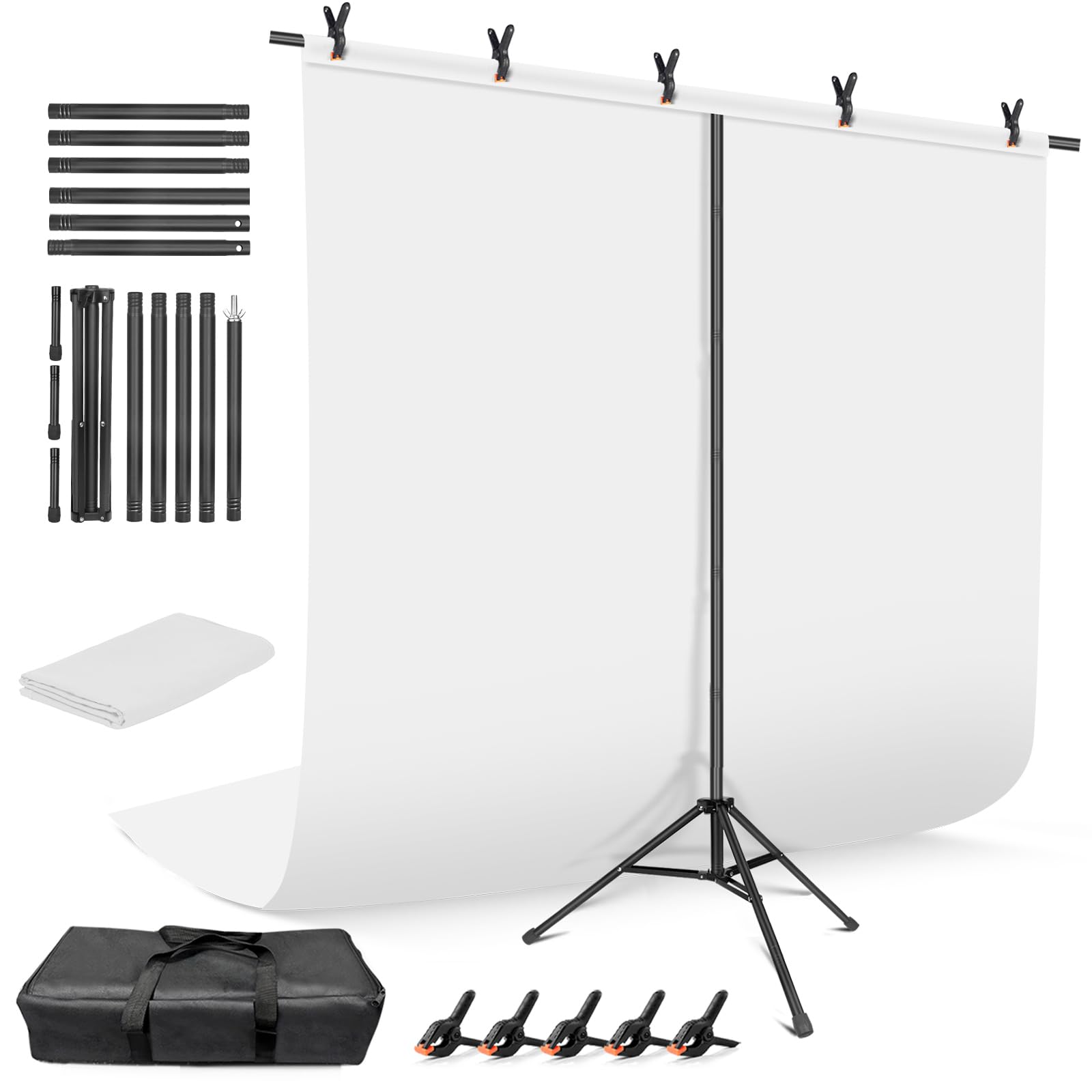 Green Screen Backdrop Kit with Stand