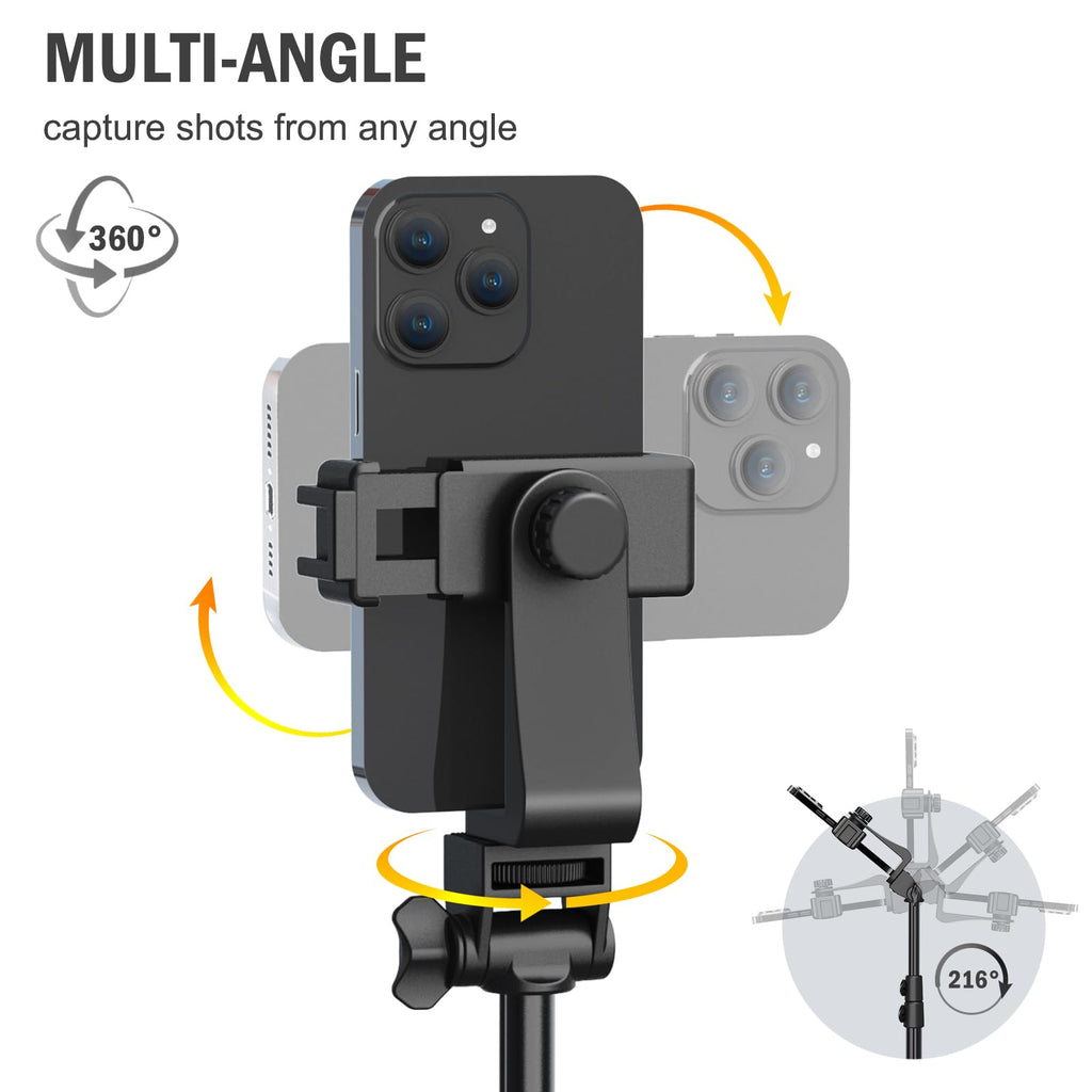 Liphisy 64" Phone & Camera Tripod