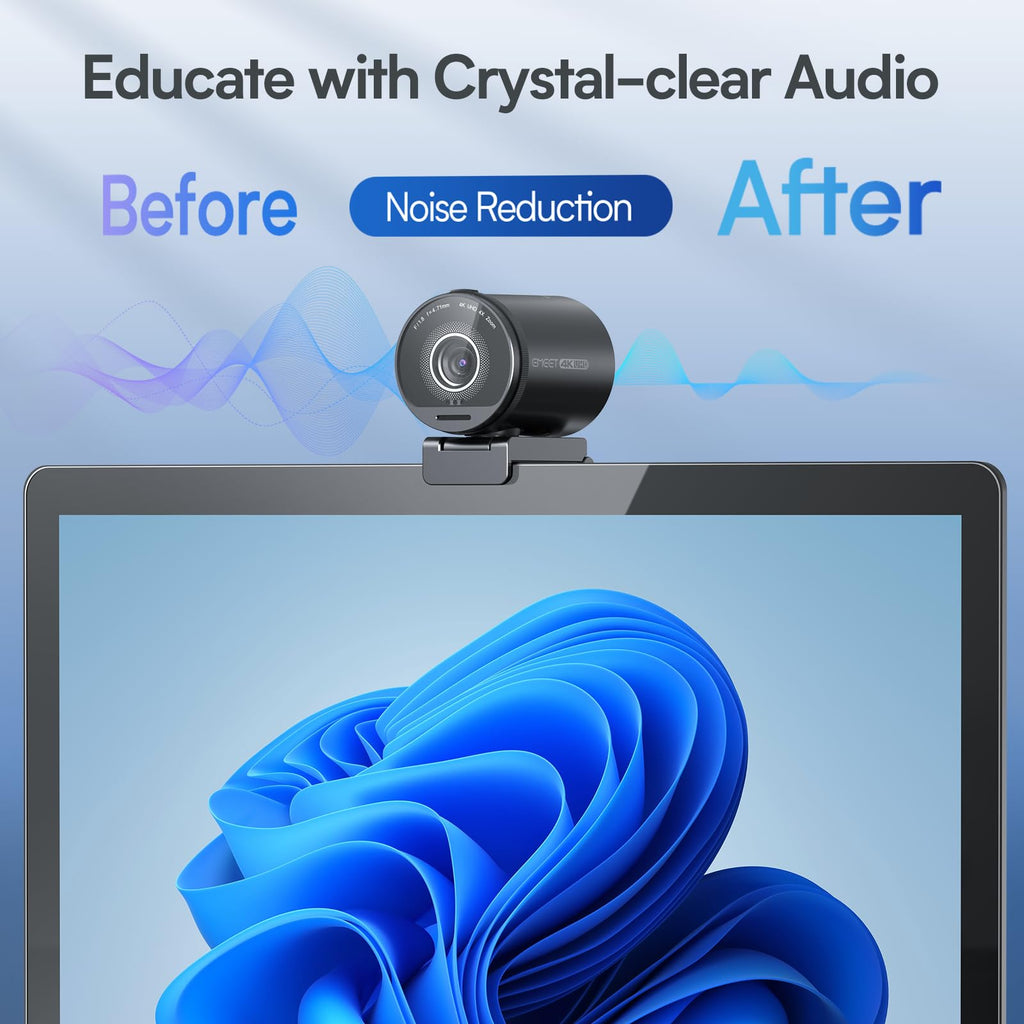 EMEET S600 4K Webcam for Streaming
