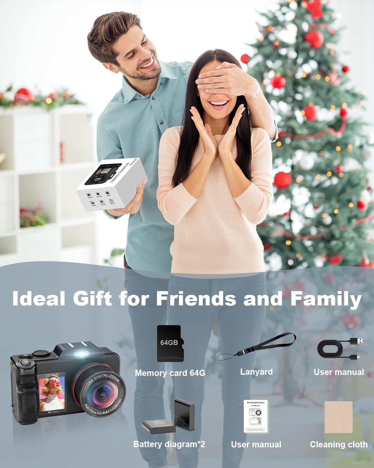 5K Digital Camera for Photography