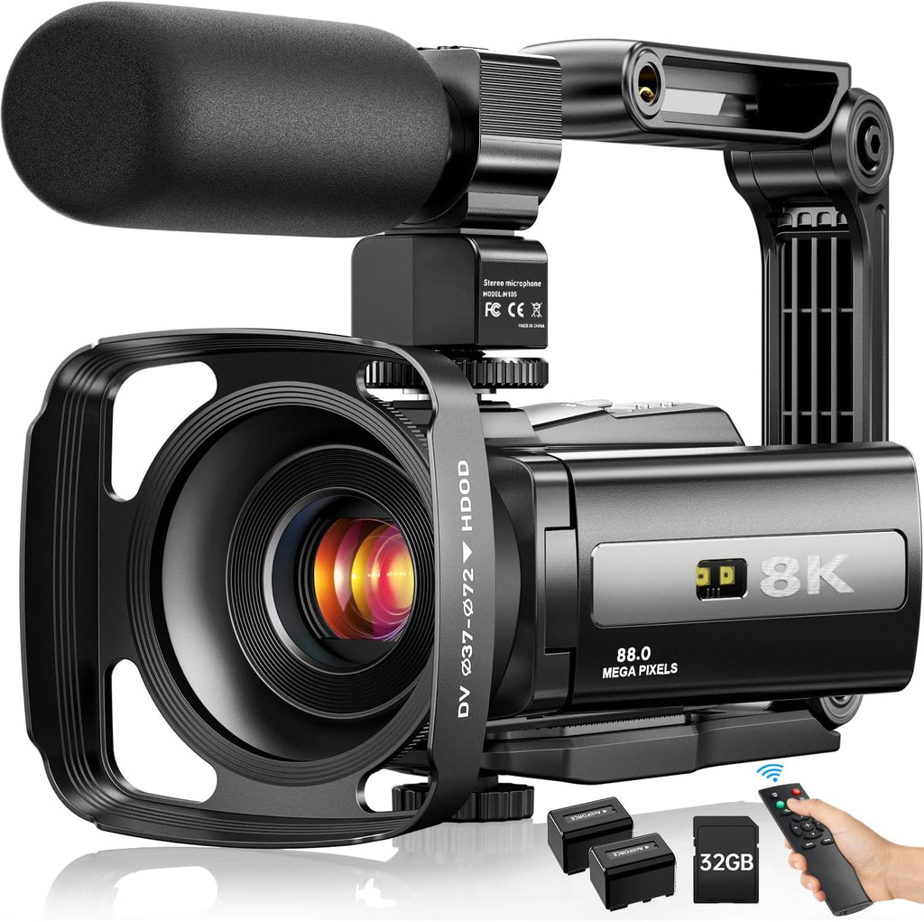 8K UHD WiFi Vlogging Camera