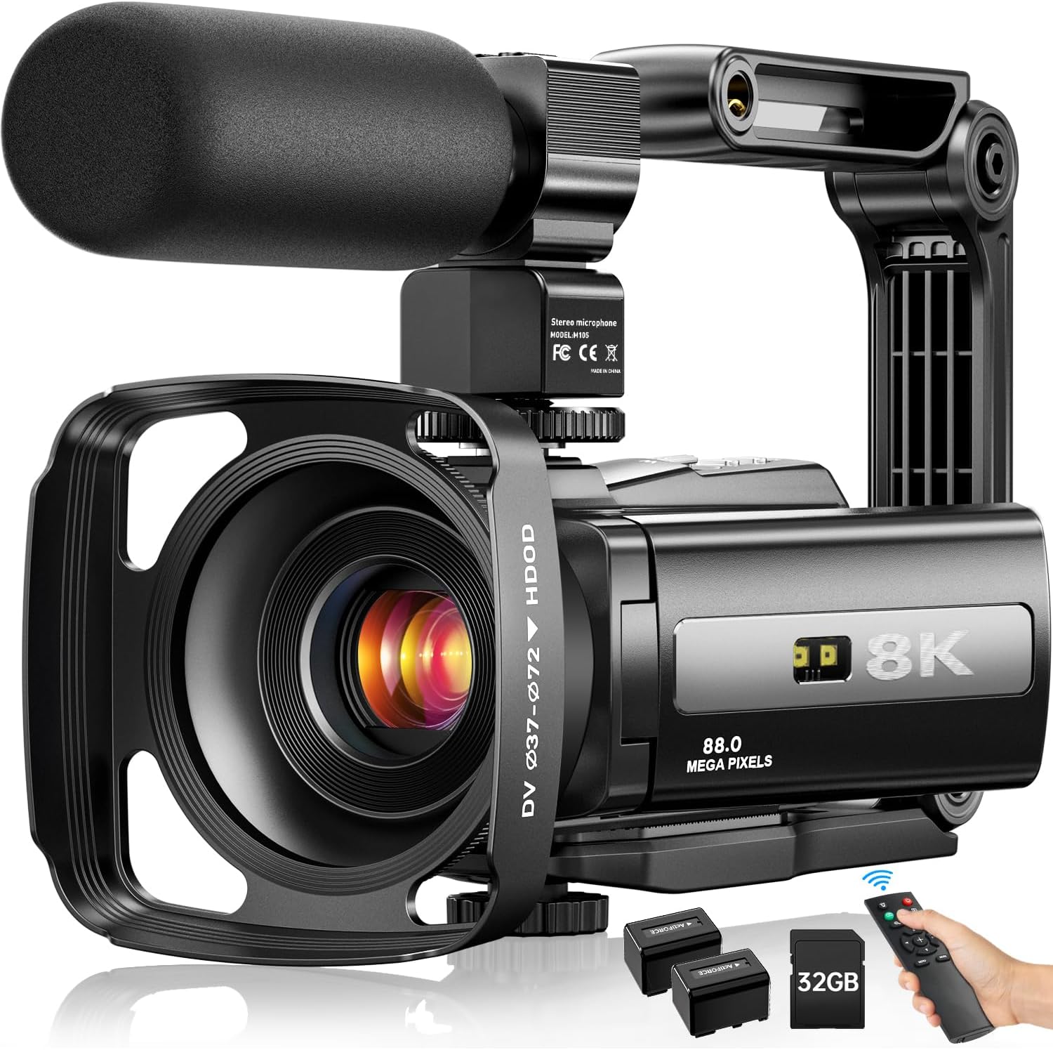 8K UHD WiFi Vlogging Camera