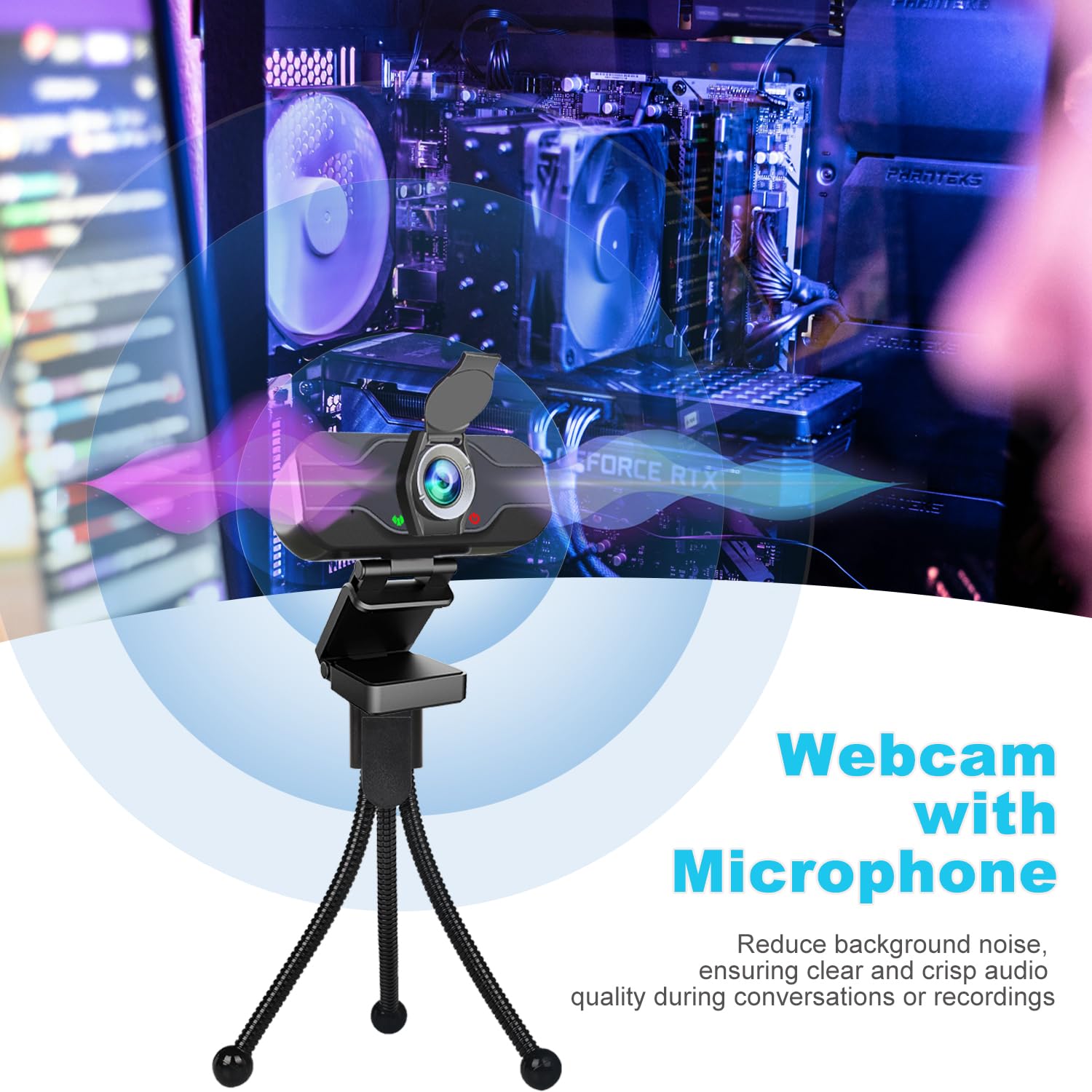 XPCAM USB-C Webcam 1080p