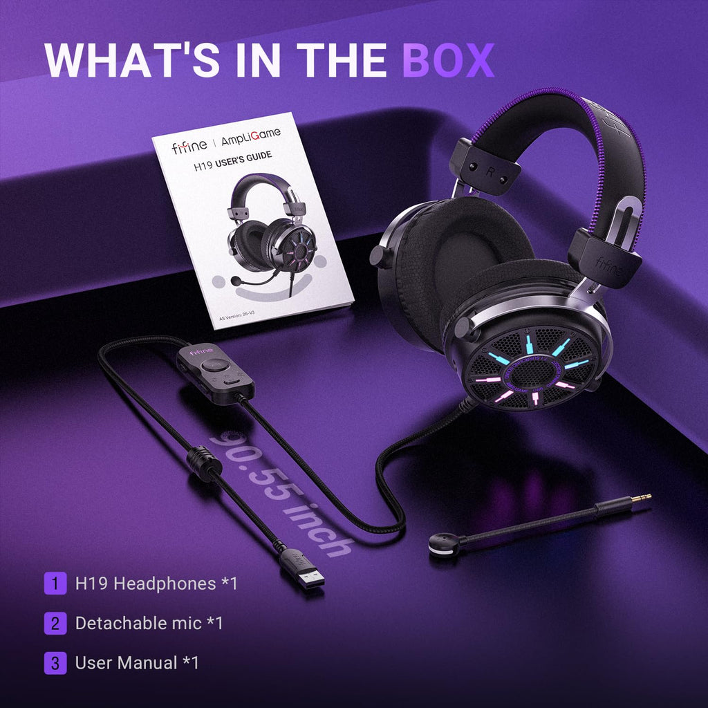 FIFINE Wired Open Back Gaming Headset