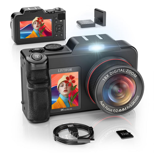 5K Digital Camera for Photography