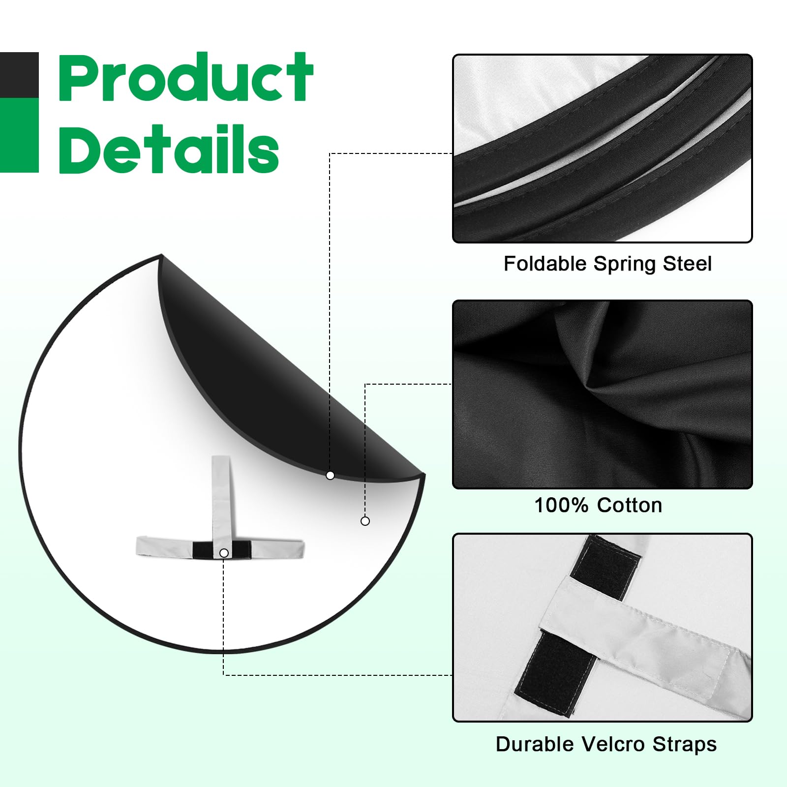 Portable Green Screen Chair Backdrop