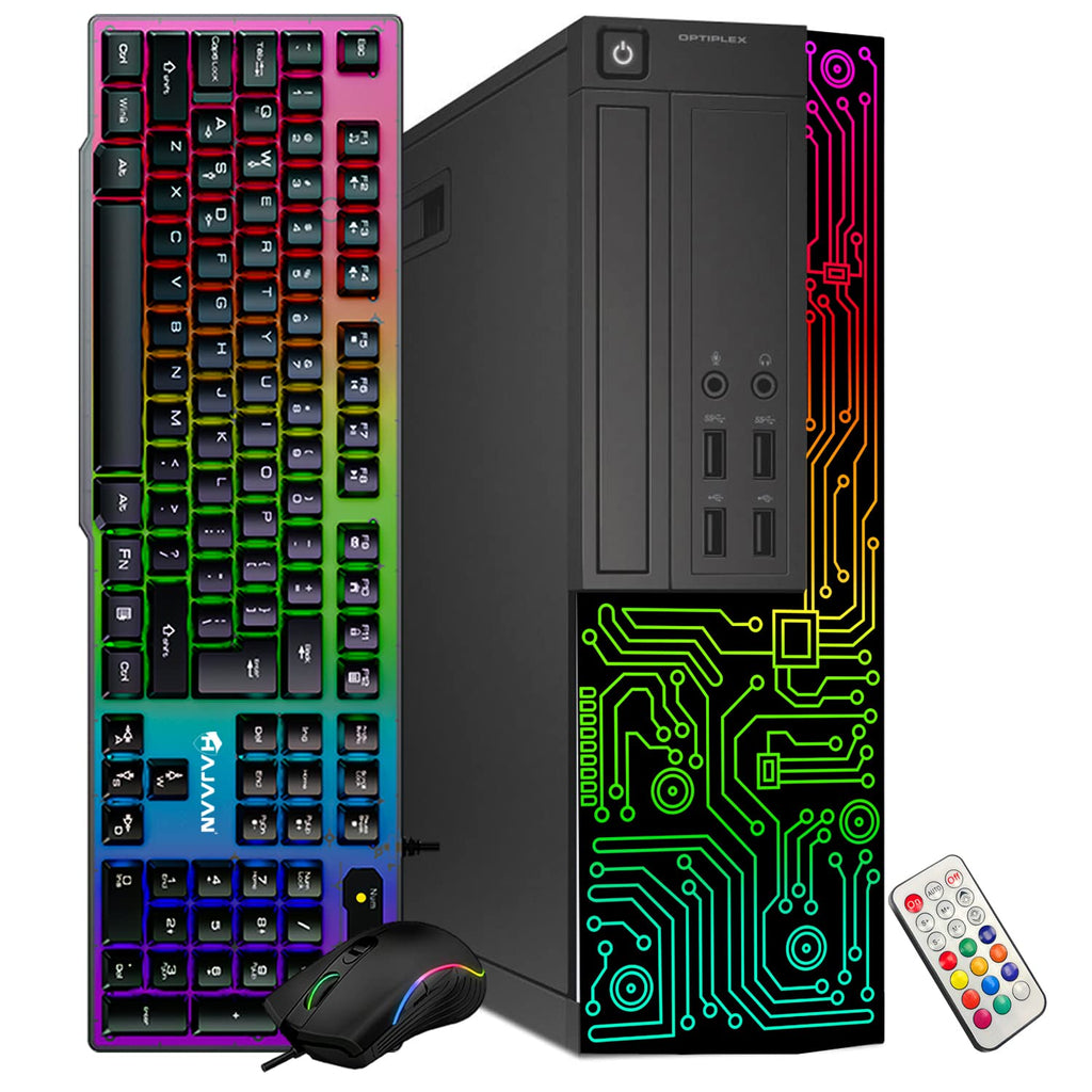 Dell Optiplex Desktop PC Bundle (Renewed)