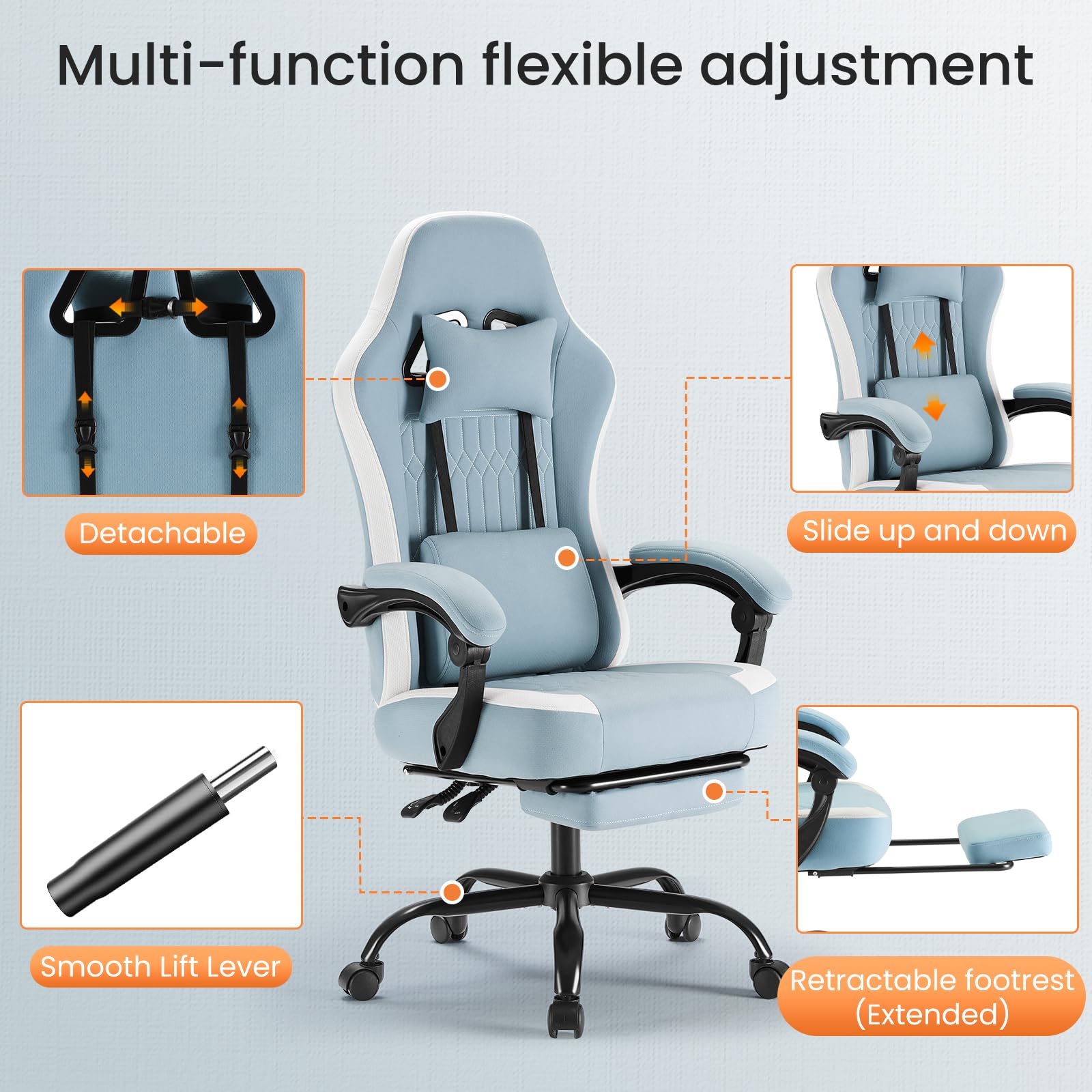 Sweetcrispy Video Game Chair