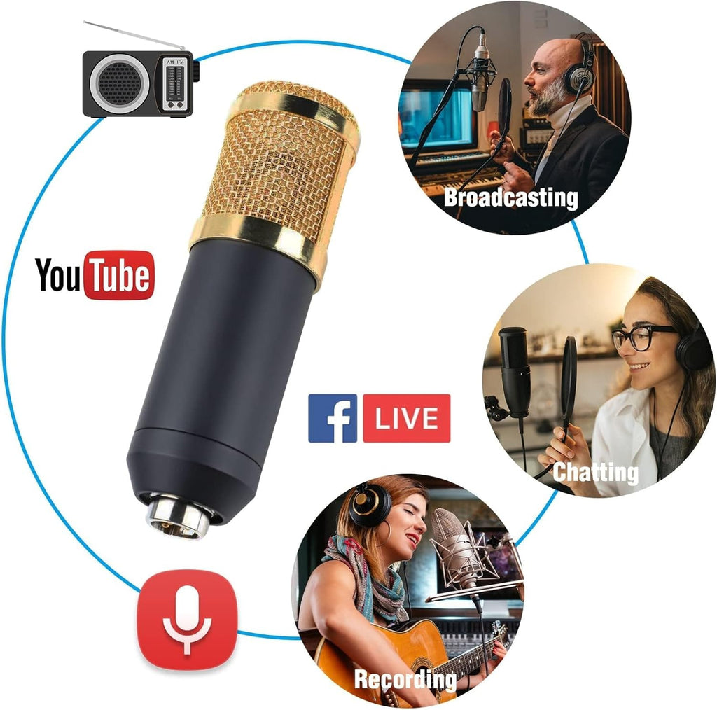 MorTime Condenser Microphone Bundle
