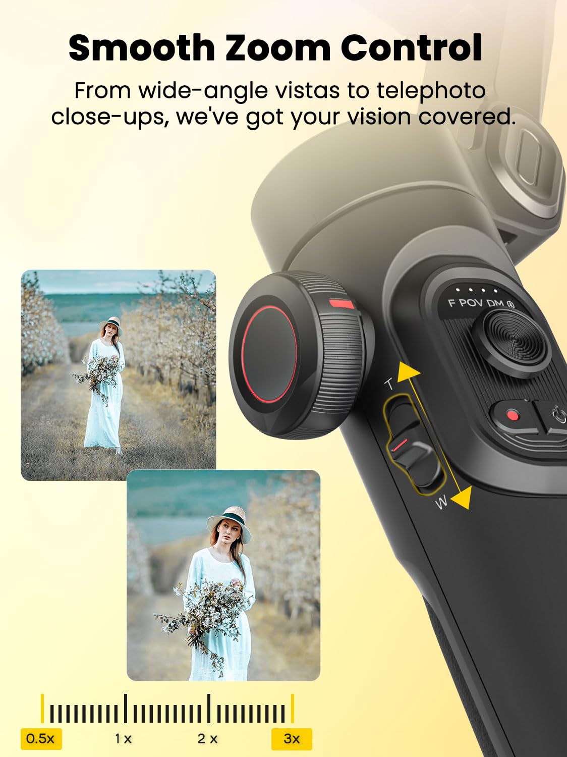 AOCHUAN Gimbal Stabilizer for Smartphone