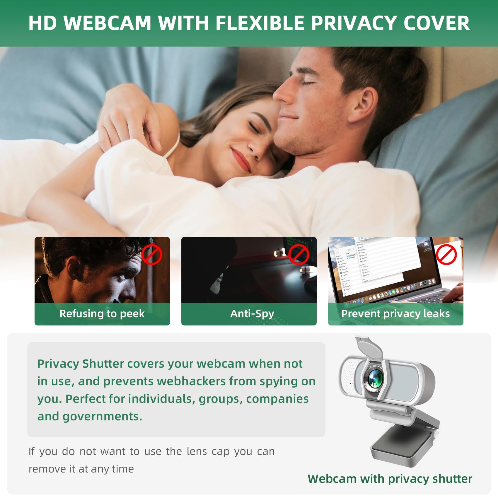 XPCAM USB-C Webcam 1080p