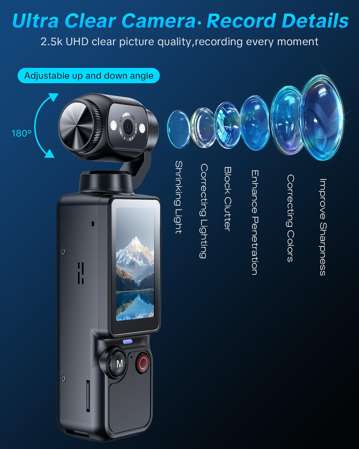 W&O Pocket Vlogging Camera